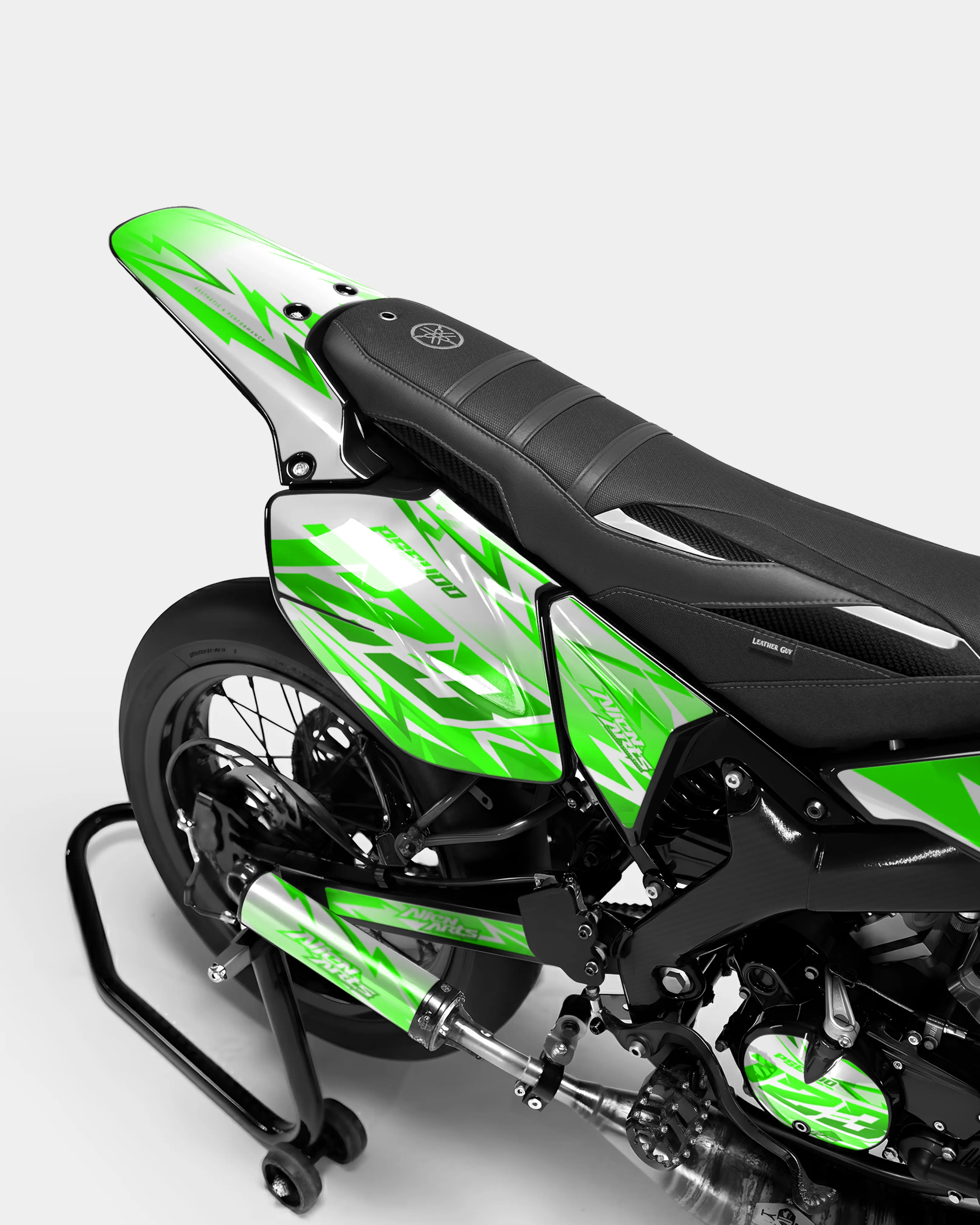 CALYPSO - Kit deco YAMAHA DT 50cc - Vert - Image 3