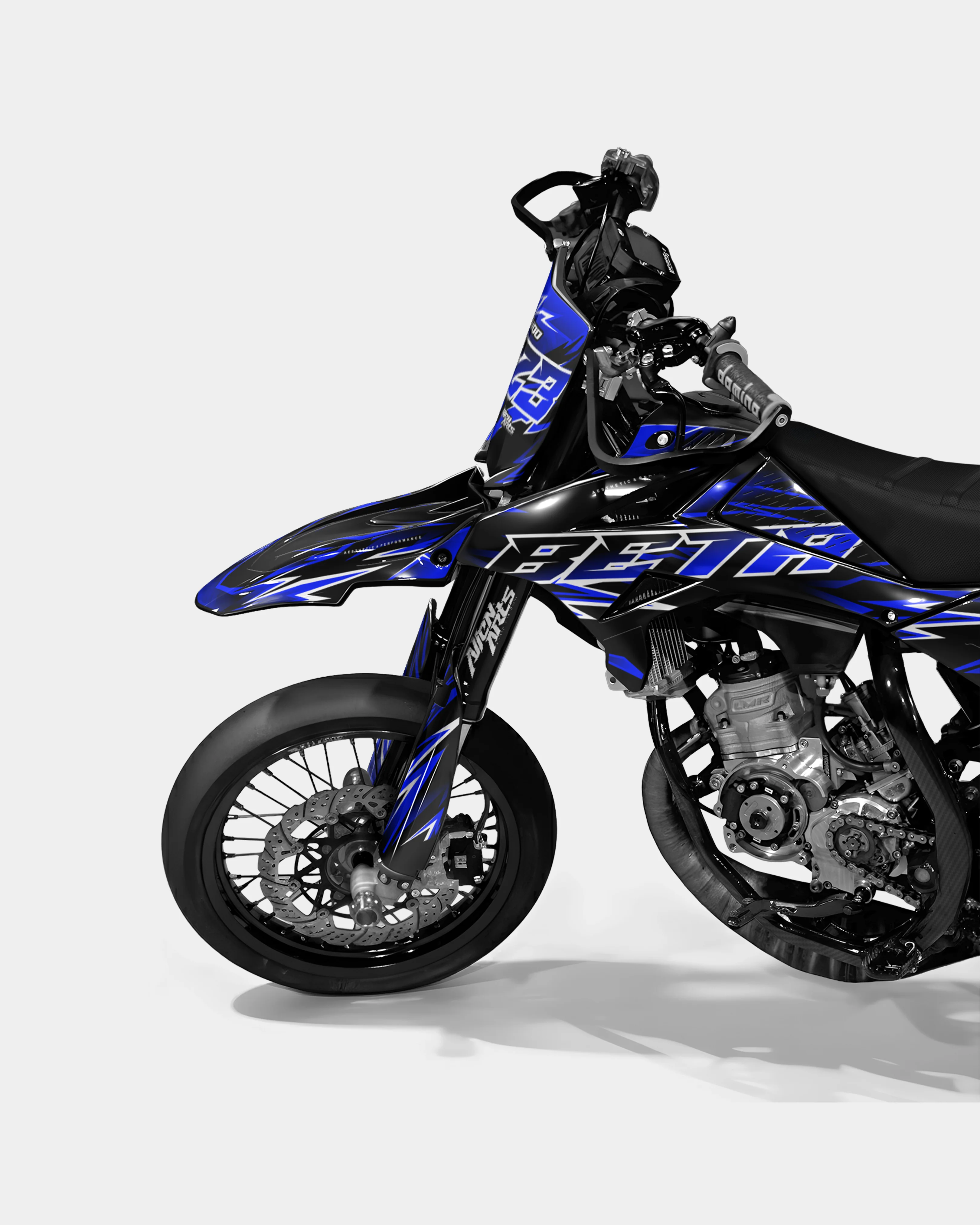 CIEL - Kit deco BETA 50cc - Bleu Foncé - Image 2