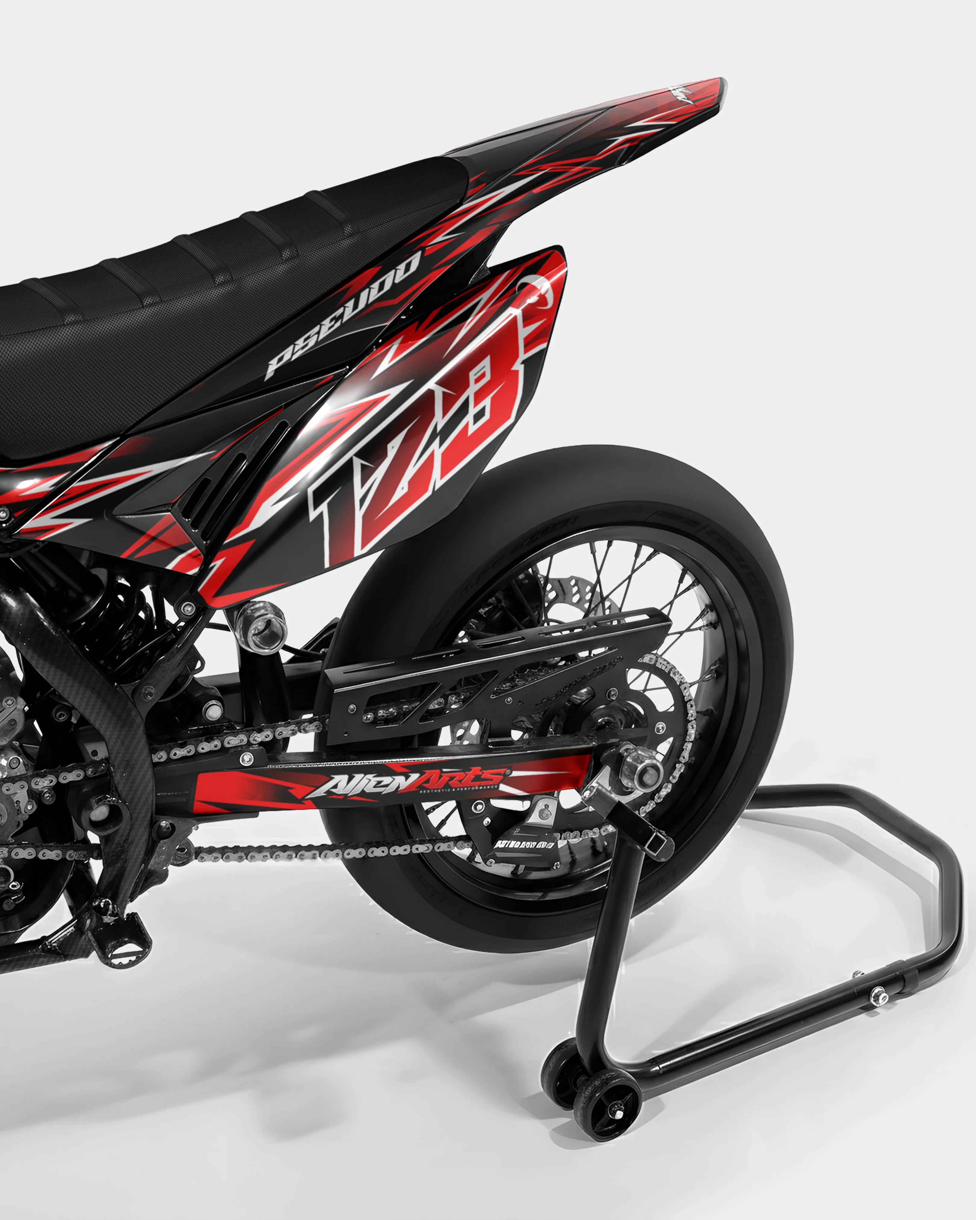 CIEL - Kit deco BETA 50cc - Rouge - Image 3