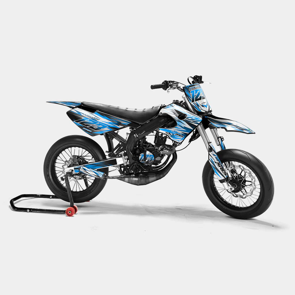 FIKA - Kit deco DERBI 50cc - Bleu