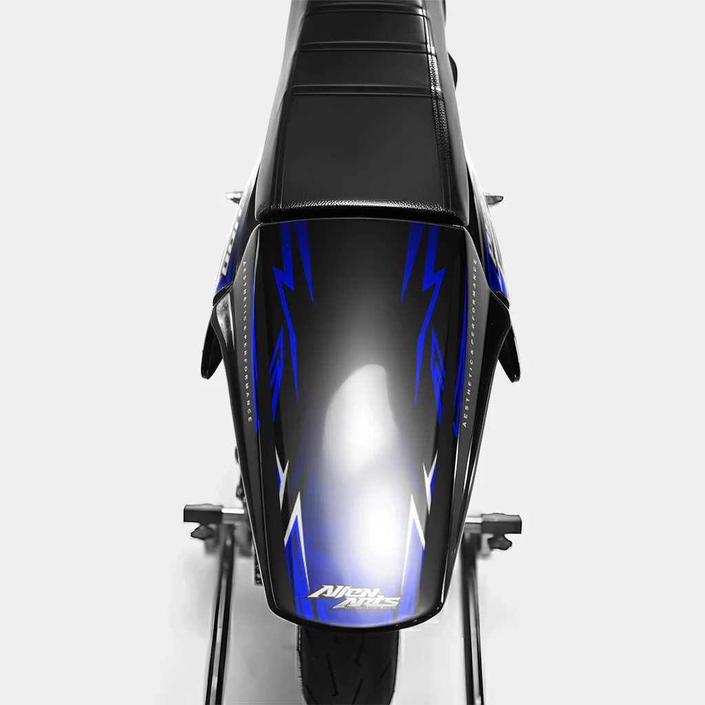 CIEL - Kit deco DERBI 50cc - Bleu Foncé - Image 3