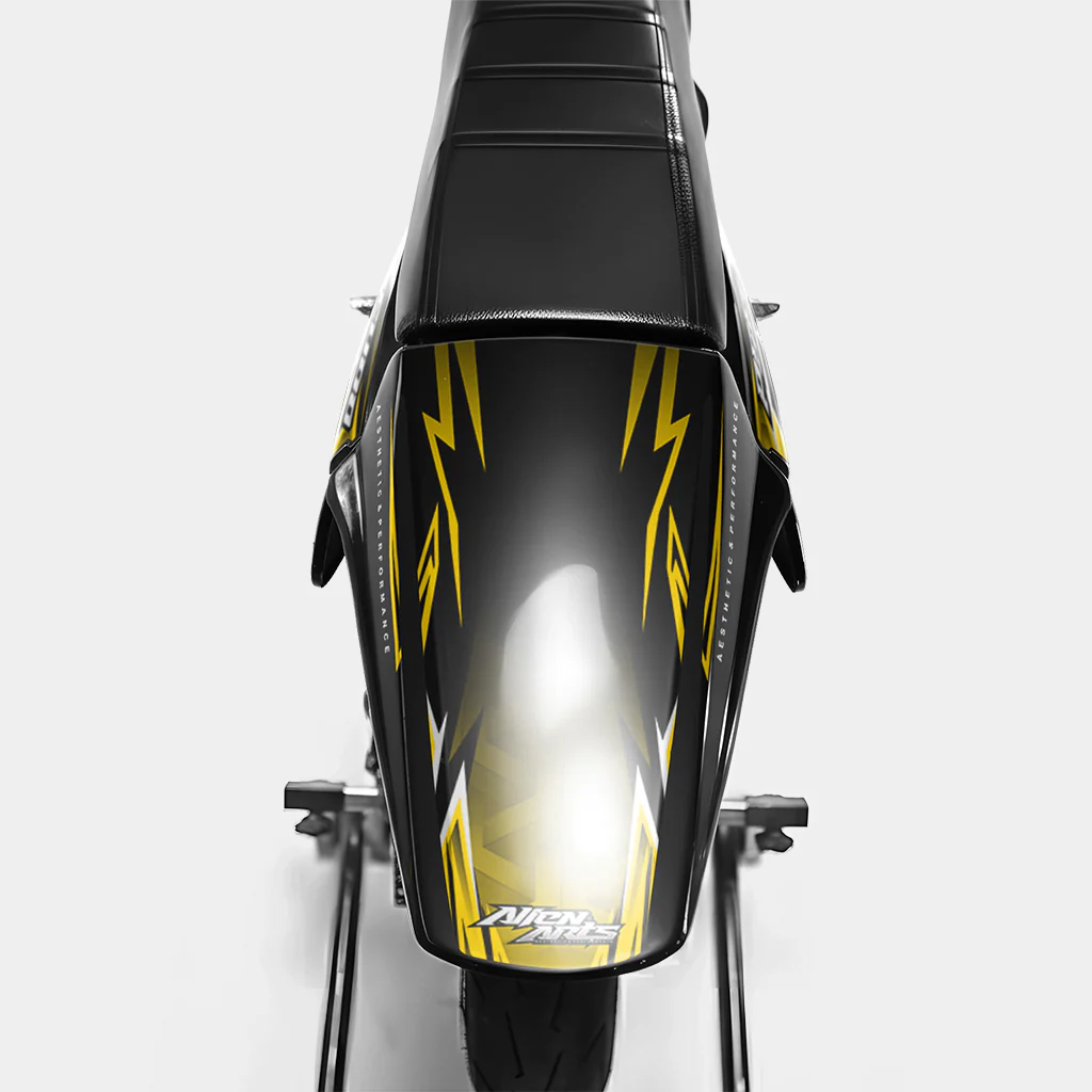 CIEL - Kit deco DERBI 50cc - Jaune Foncé - Image 3