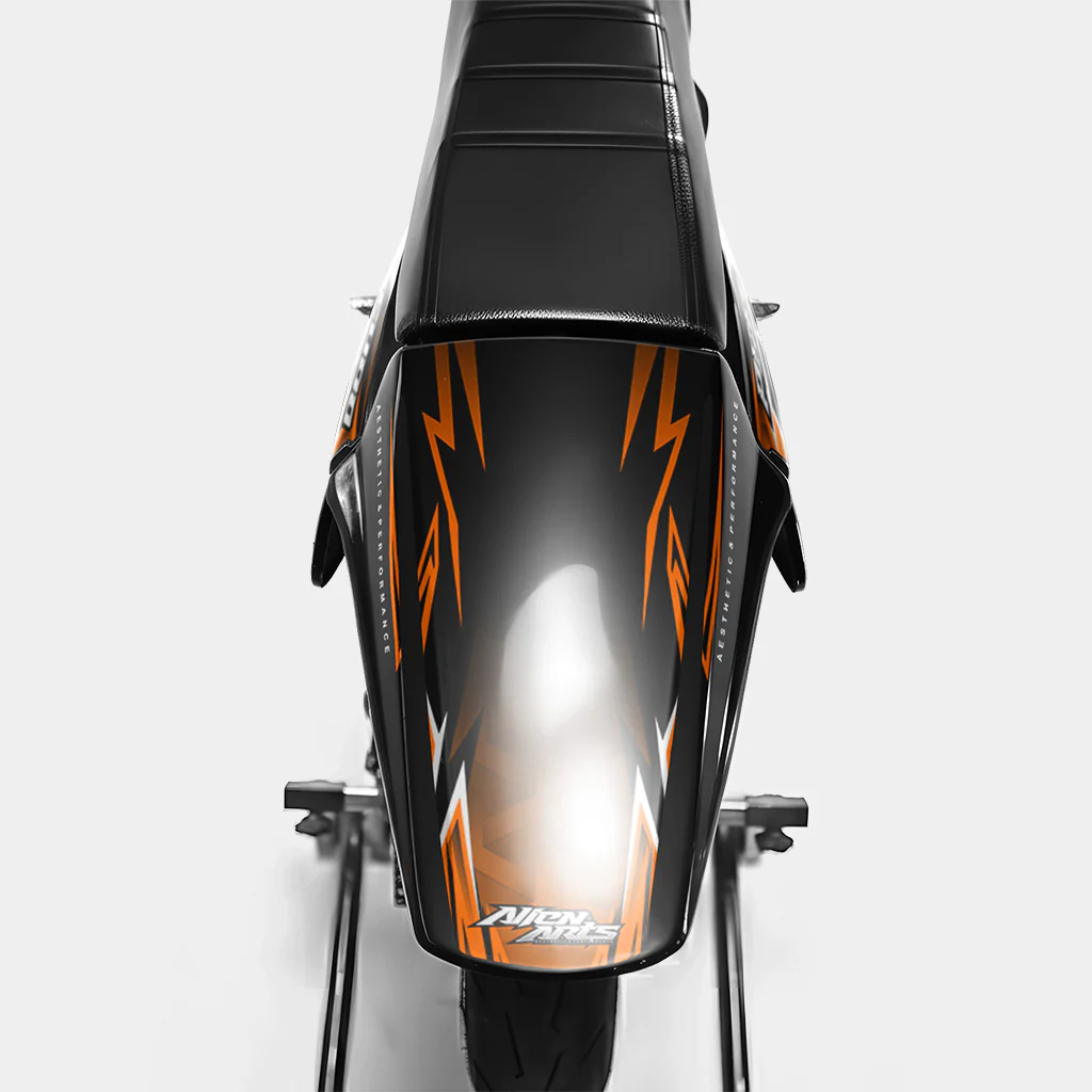 CIEL - Kit deco DERBI 50cc - Orange - Image 3