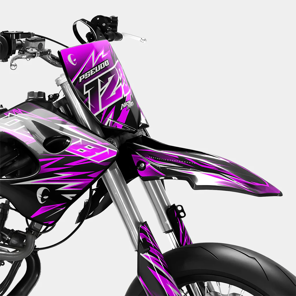 CIEL - Kit deco DERBI 50cc - Rose - Image 2