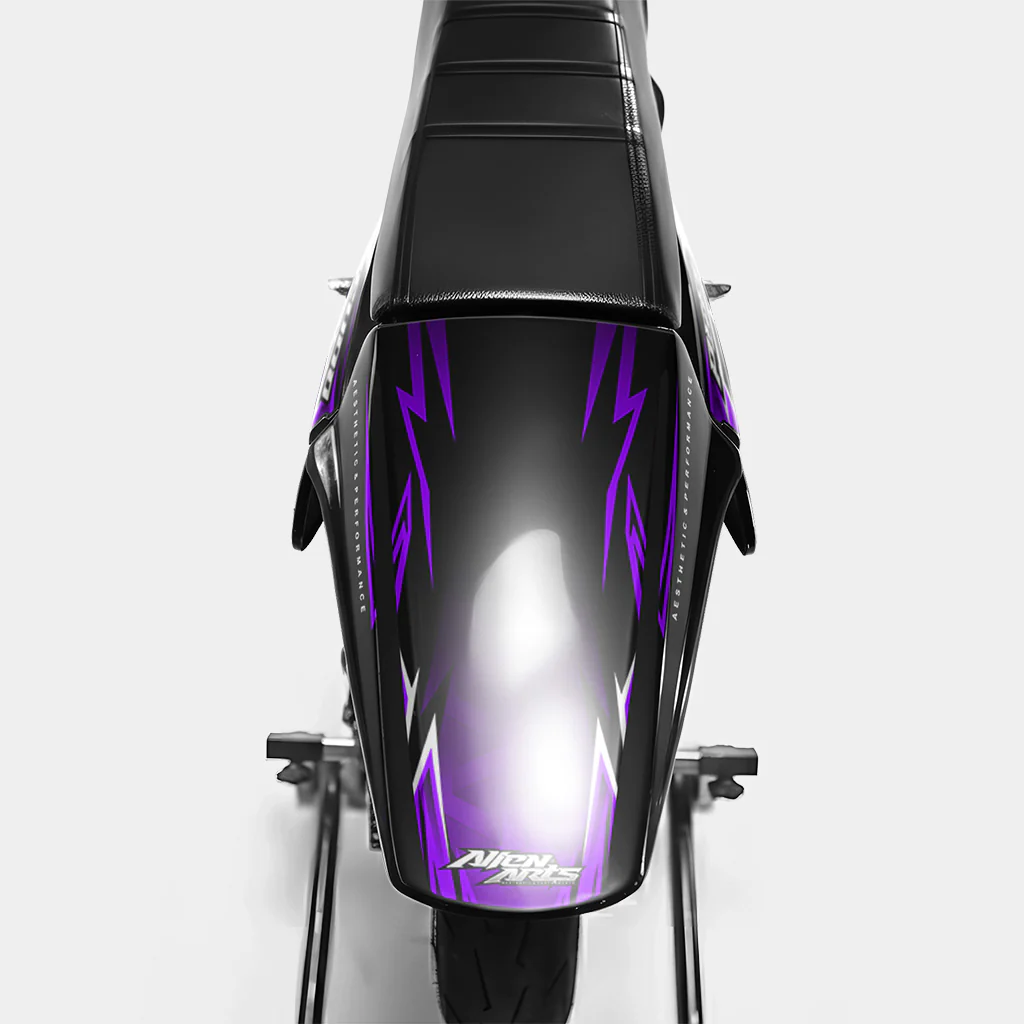 CIEL - Kit deco DERBI 50cc - Violet - Image 3
