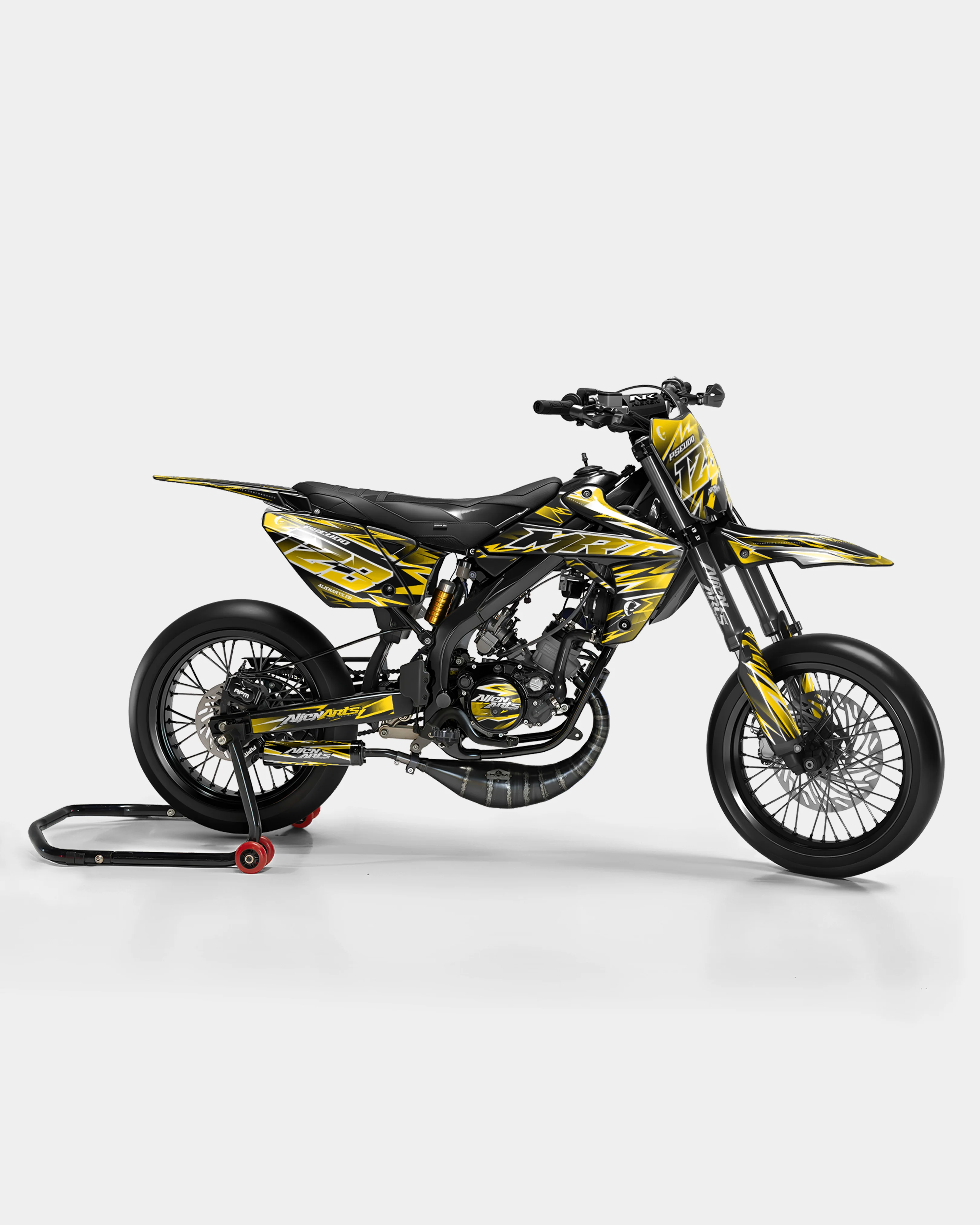 CIEL - Kit deco RIEJU 50cc - Jaune Foncé