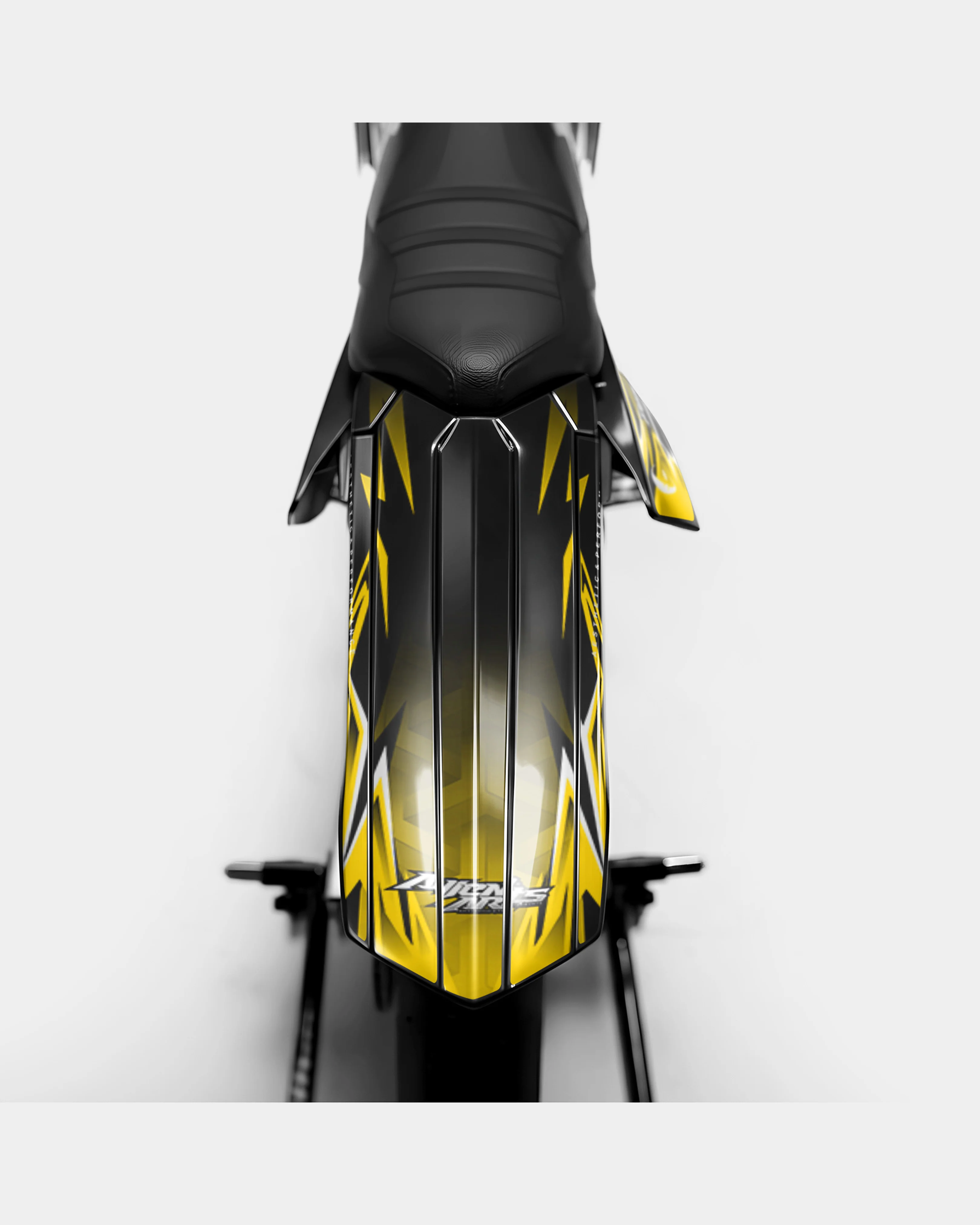 CIEL - Kit deco RIEJU 50cc - Jaune Foncé - Image 3