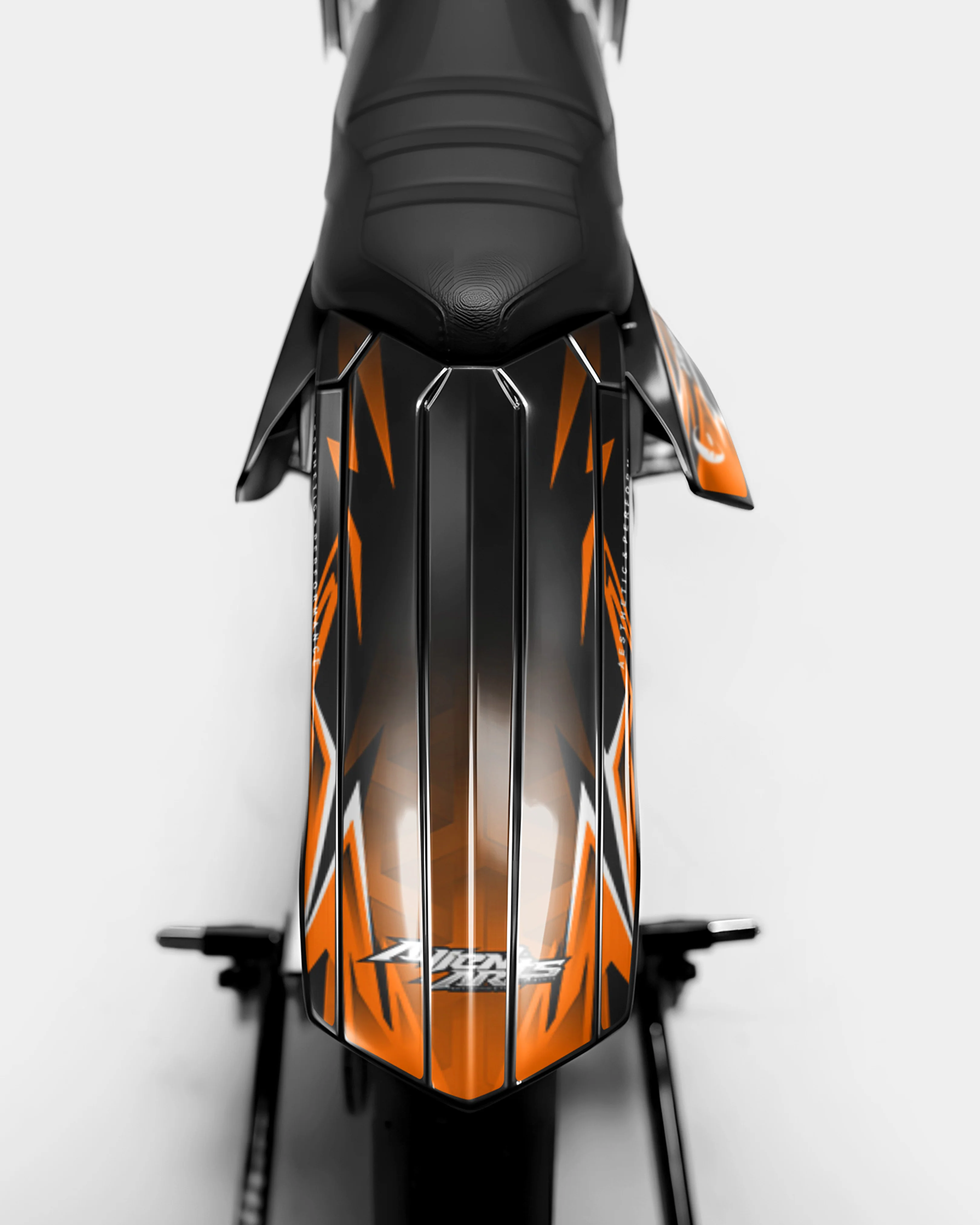 CIEL - Kit deco RIEJU 50cc - Orange - Image 3