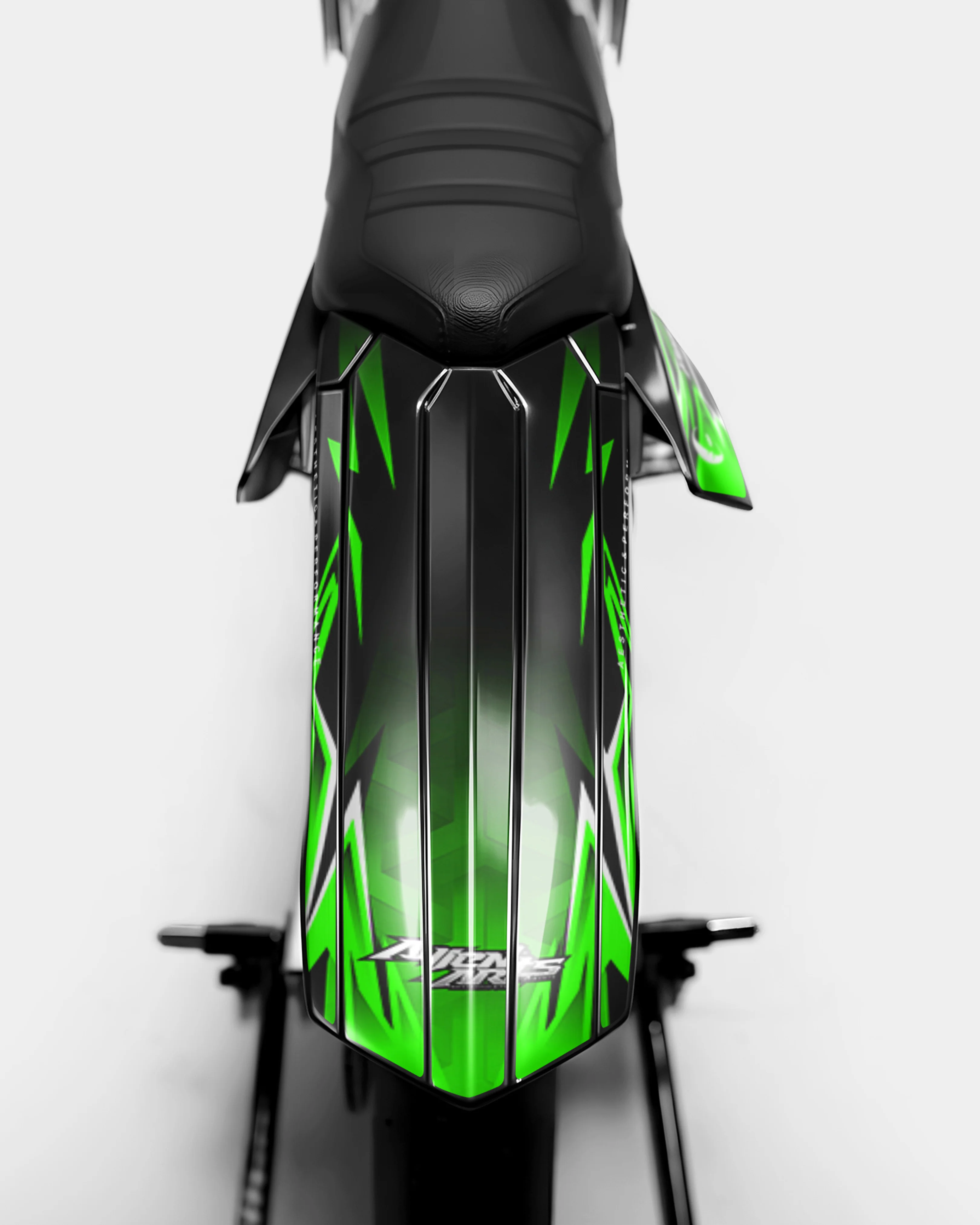 CIEL - Kit deco RIEJU 50cc - Vert - Image 3