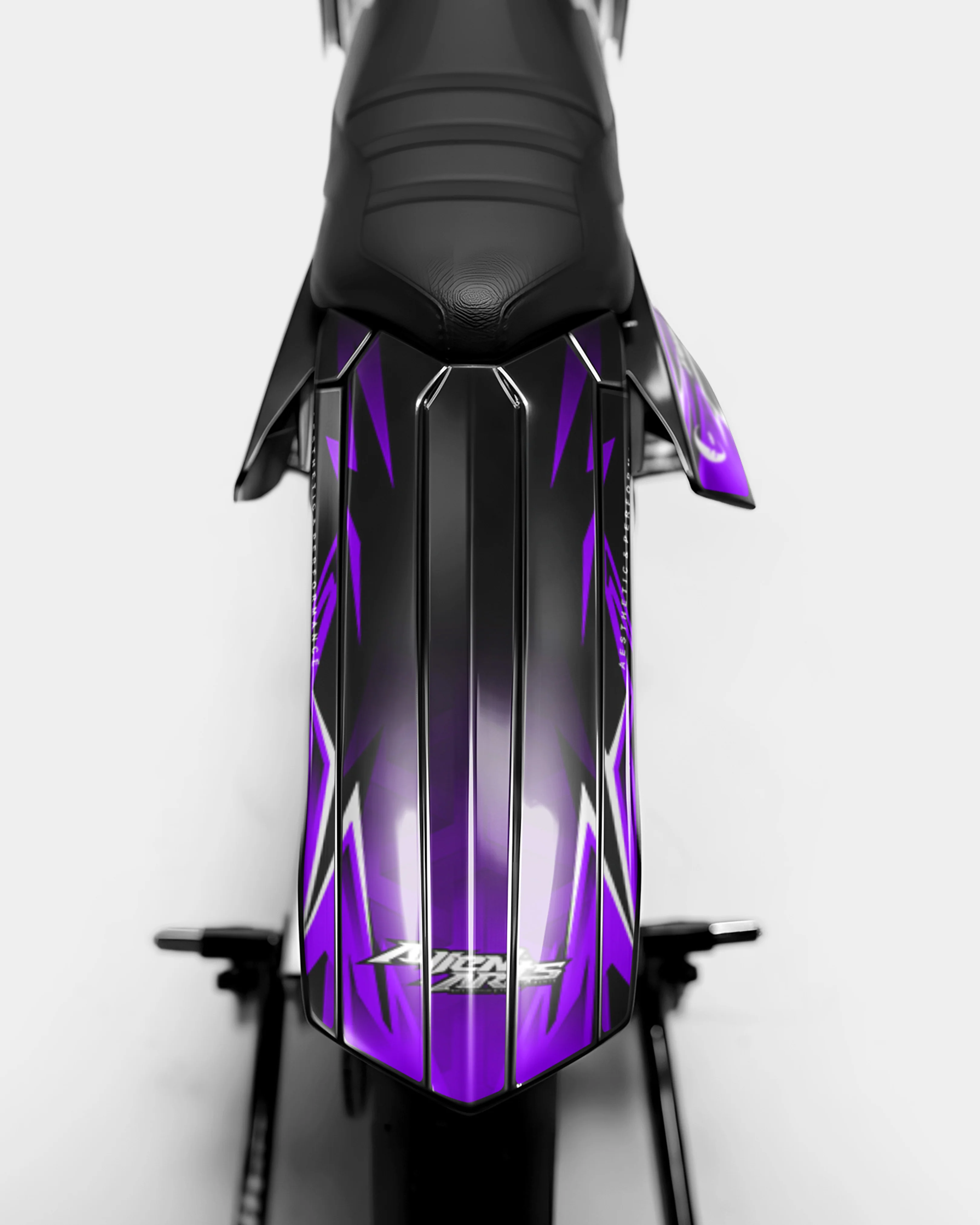 CIEL - Kit deco RIEJU 50cc - Violet - Image 3