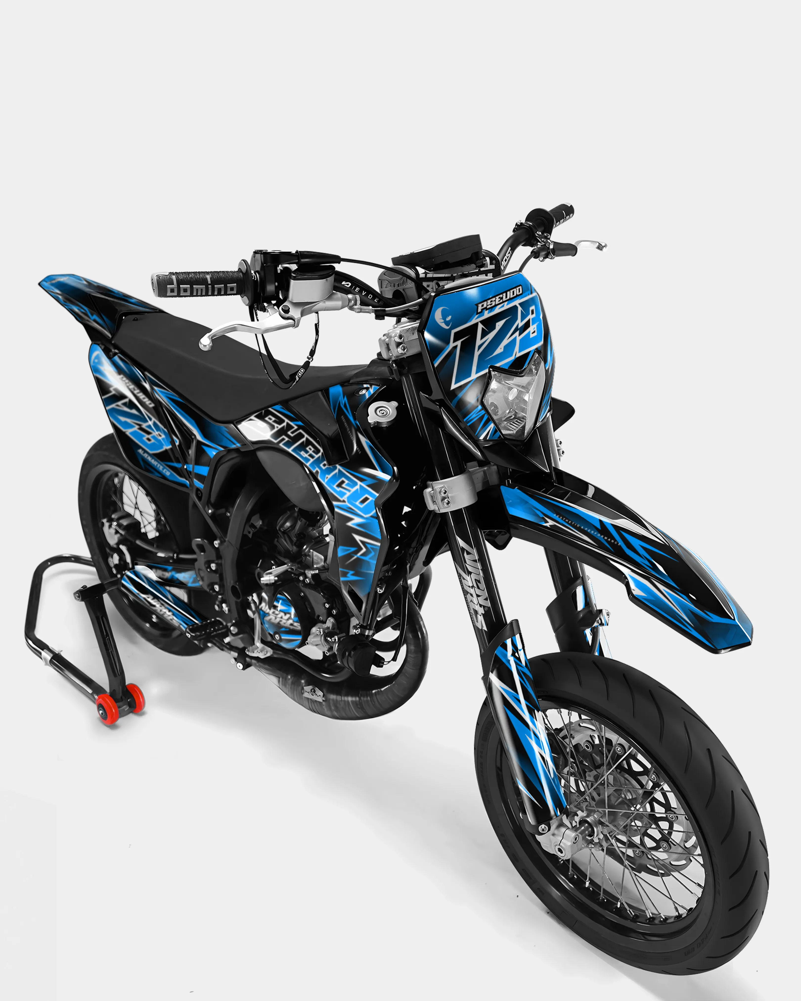 CIEL - Kit deco SHERCO 50cc - Bleu - Image 2