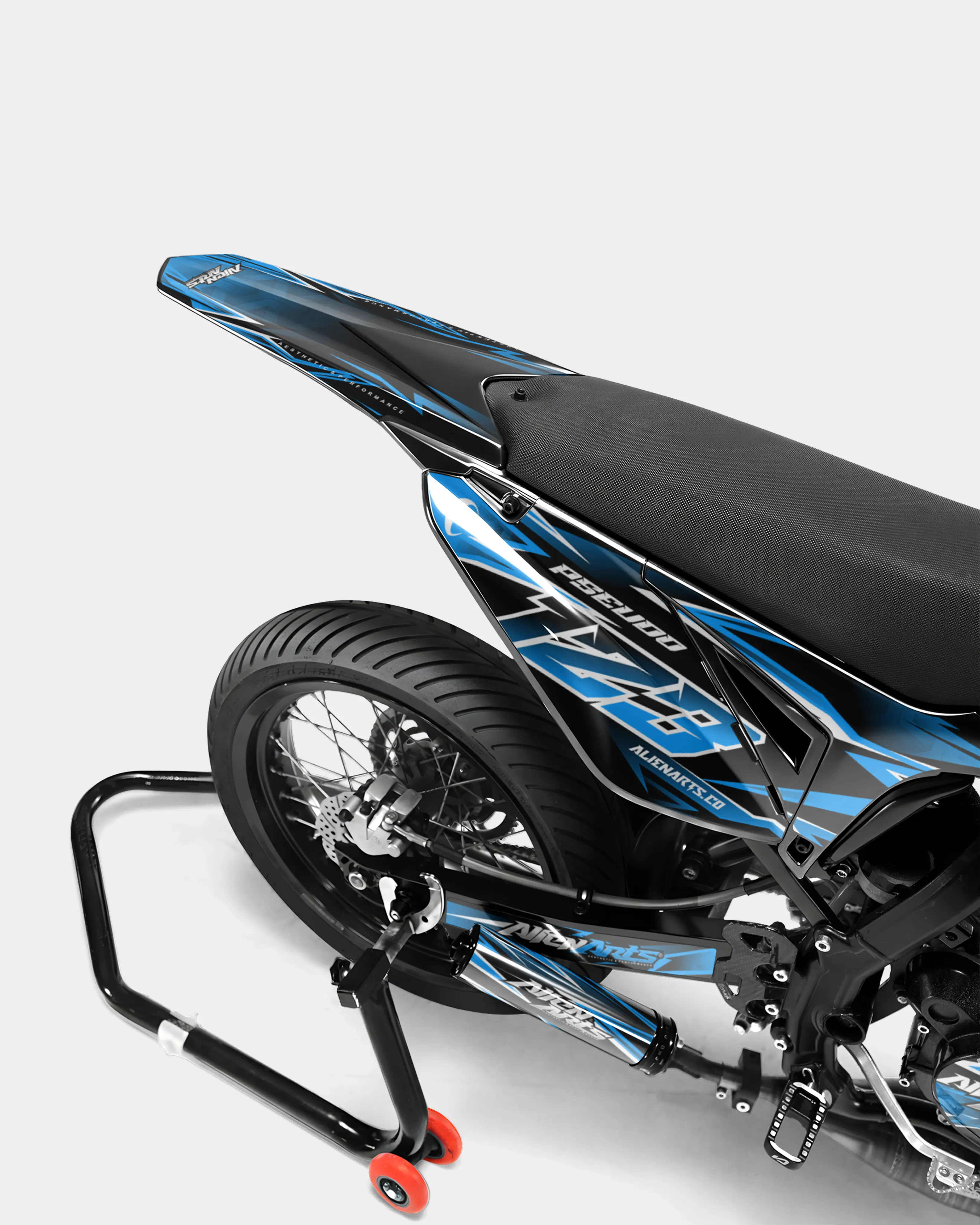 CIEL - Kit deco SHERCO 50cc - Bleu - Image 4