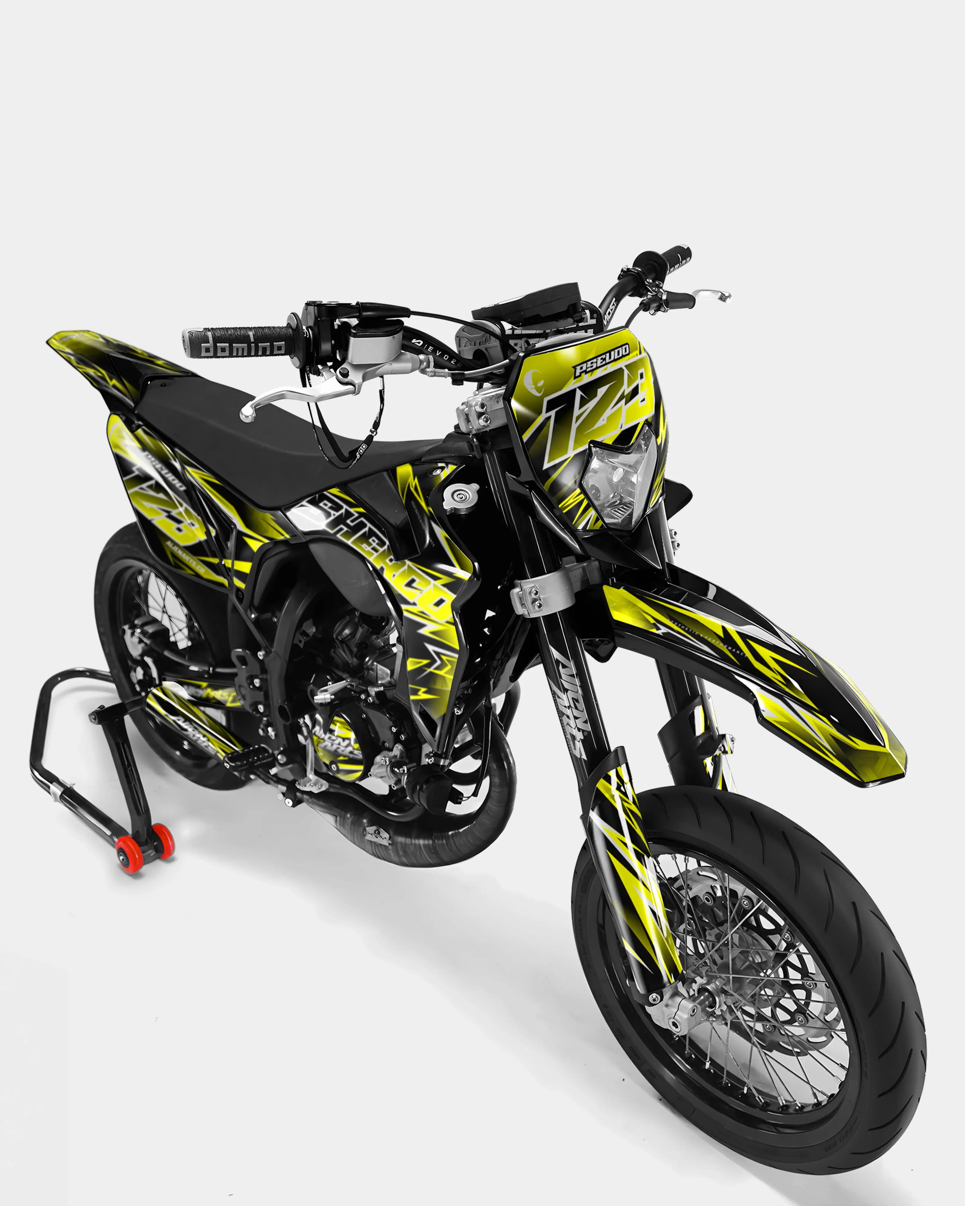 CIEL - Kit deco SHERCO 50cc - Jaune - Image 2