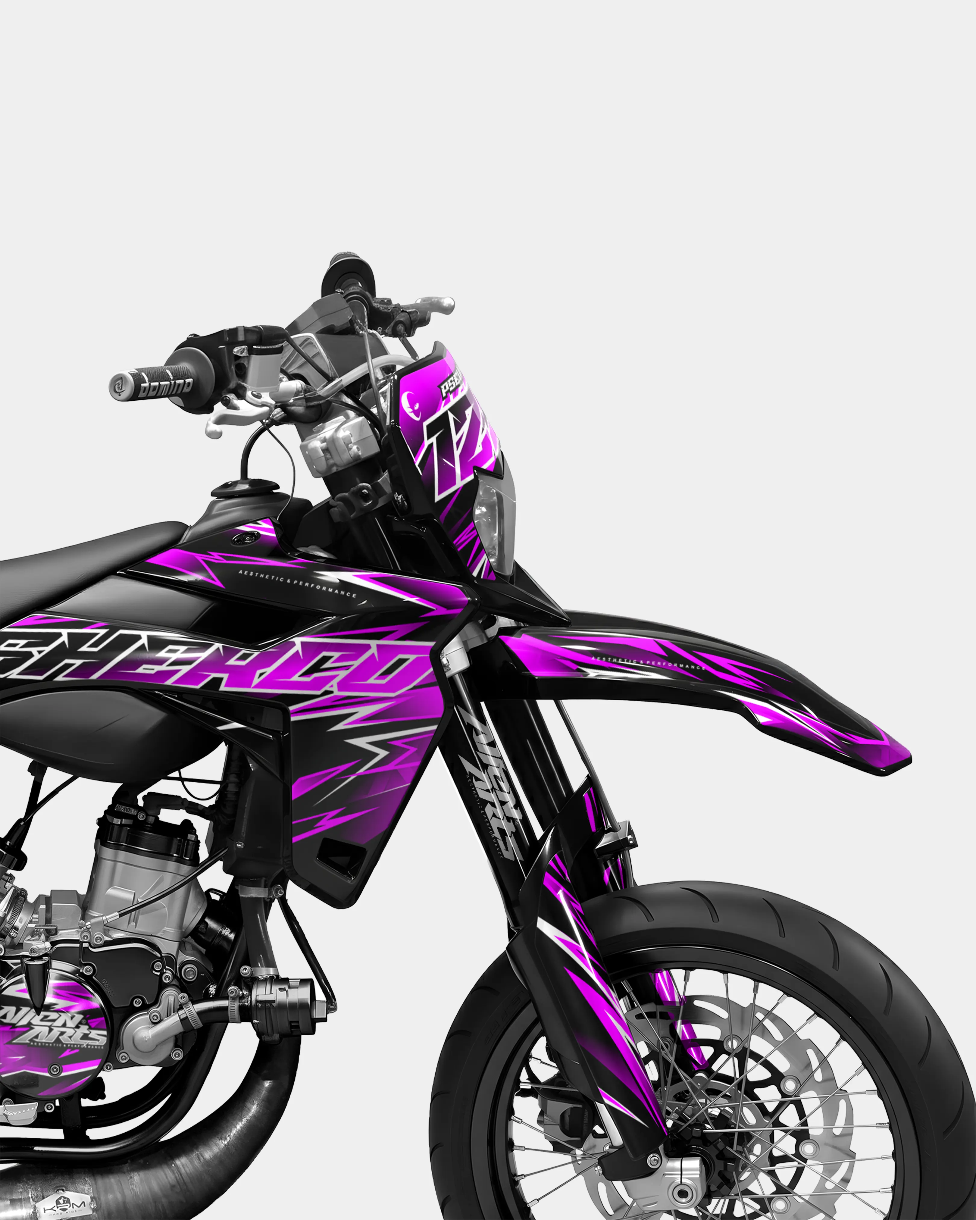 CIEL - Kit deco SHERCO 50cc - Rose - Image 3