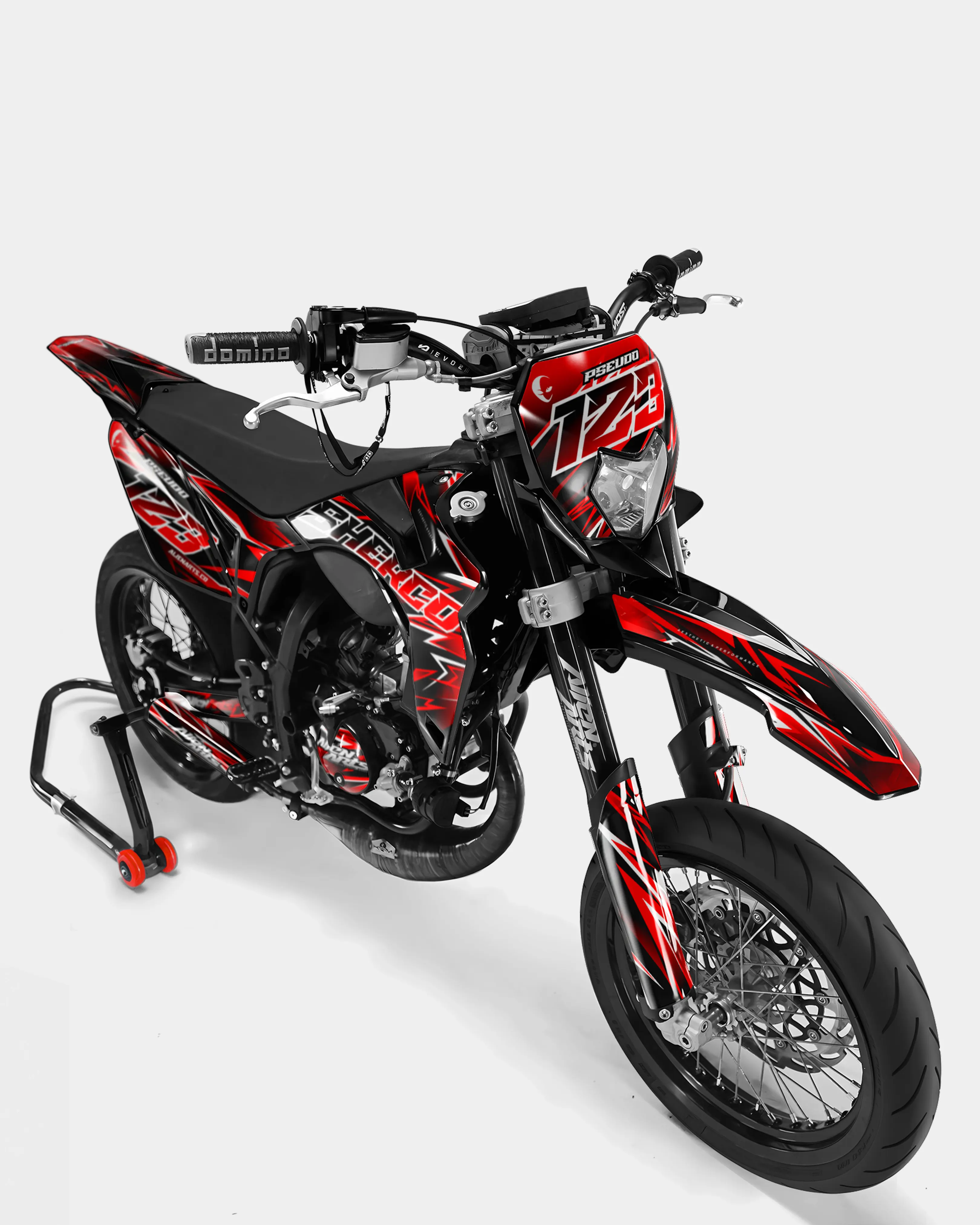 CIEL - Kit deco SHERCO 50cc - Rouge - Image 2