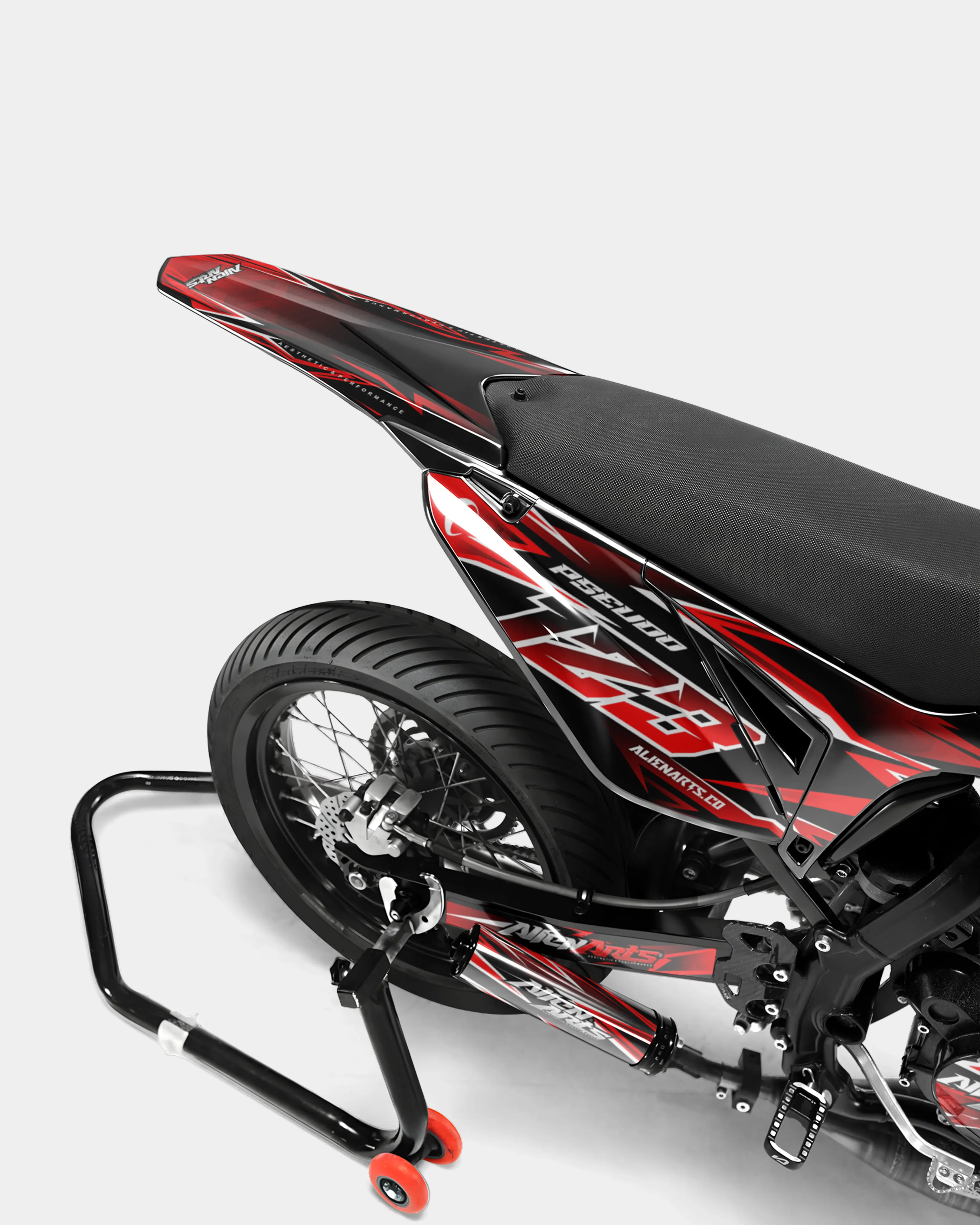 CIEL - Kit deco SHERCO 50cc - Rouge - Image 4