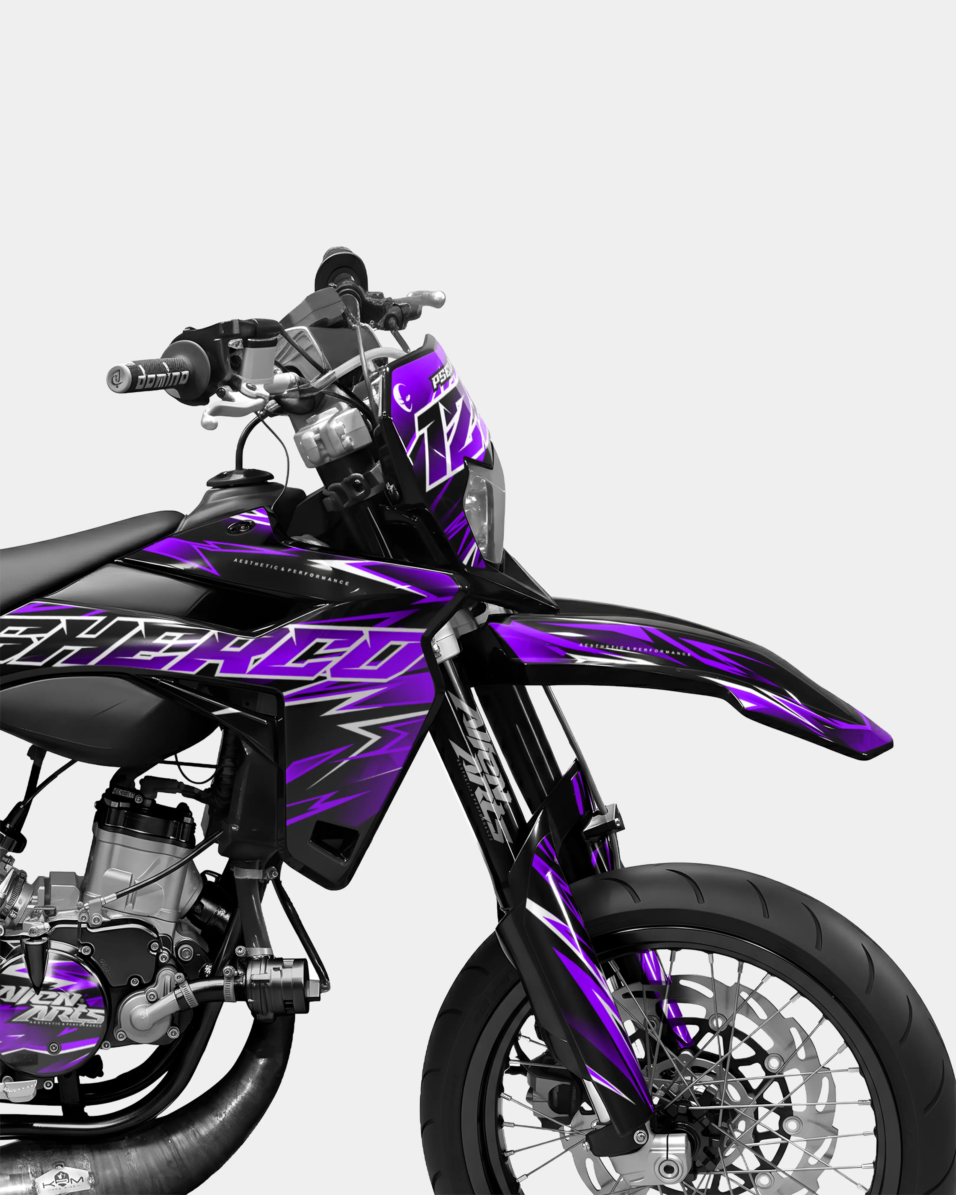 CIEL - Kit deco SHERCO 50cc - Violet - Image 3