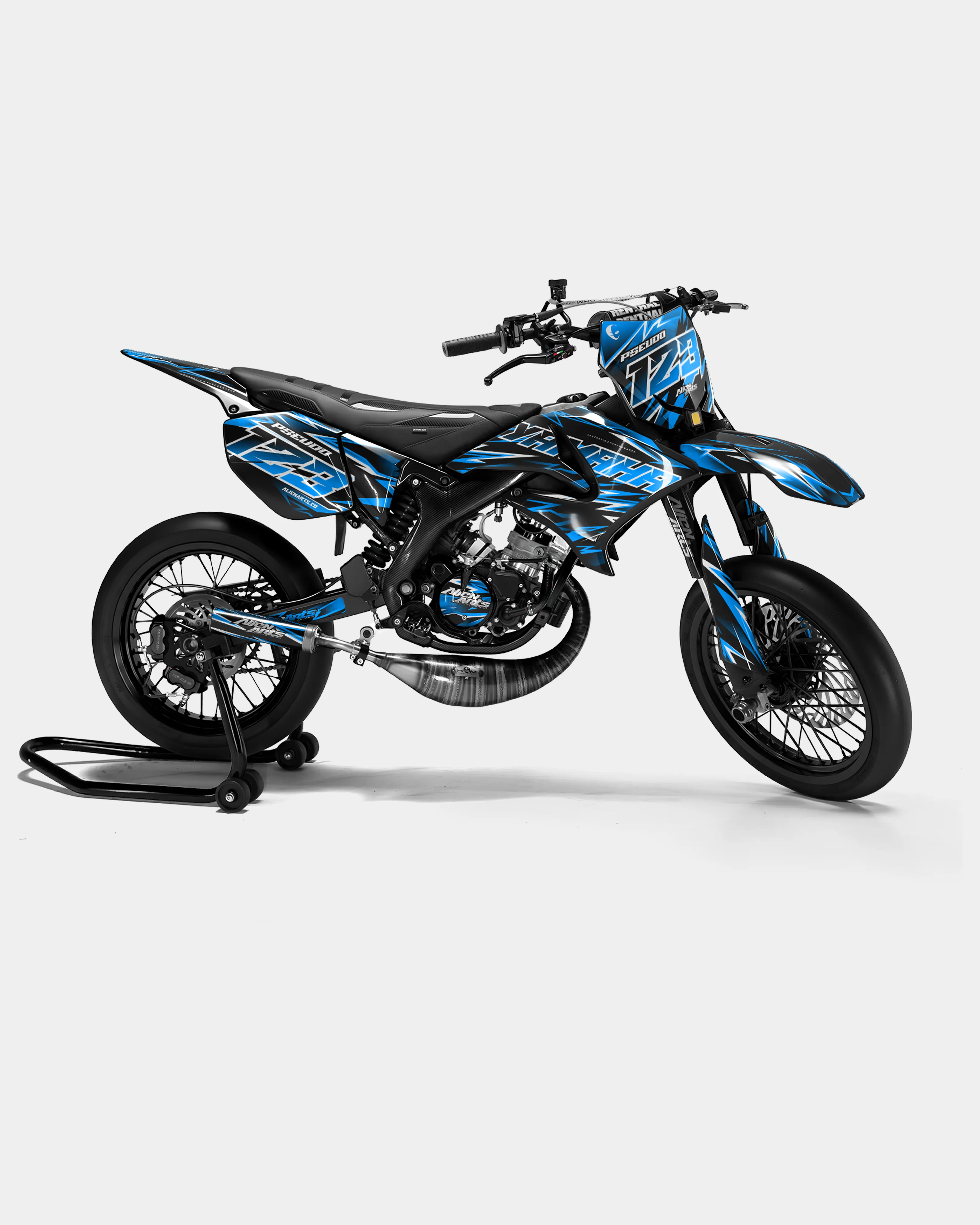 CIEL - Kit deco YAMAHA DT 50cc - Bleu