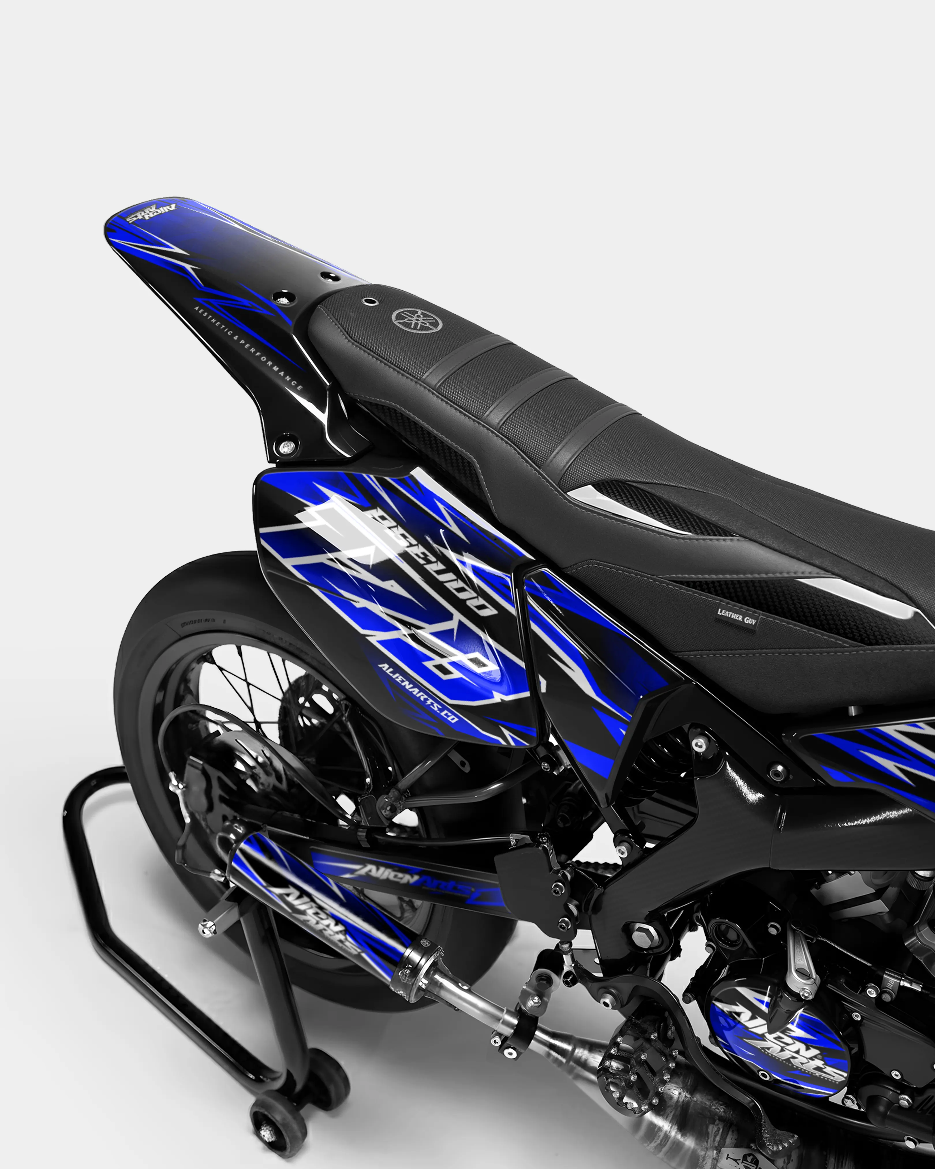 CIEL - Kit deco YAMAHA DT 50cc - Bleu foncé - Image 3