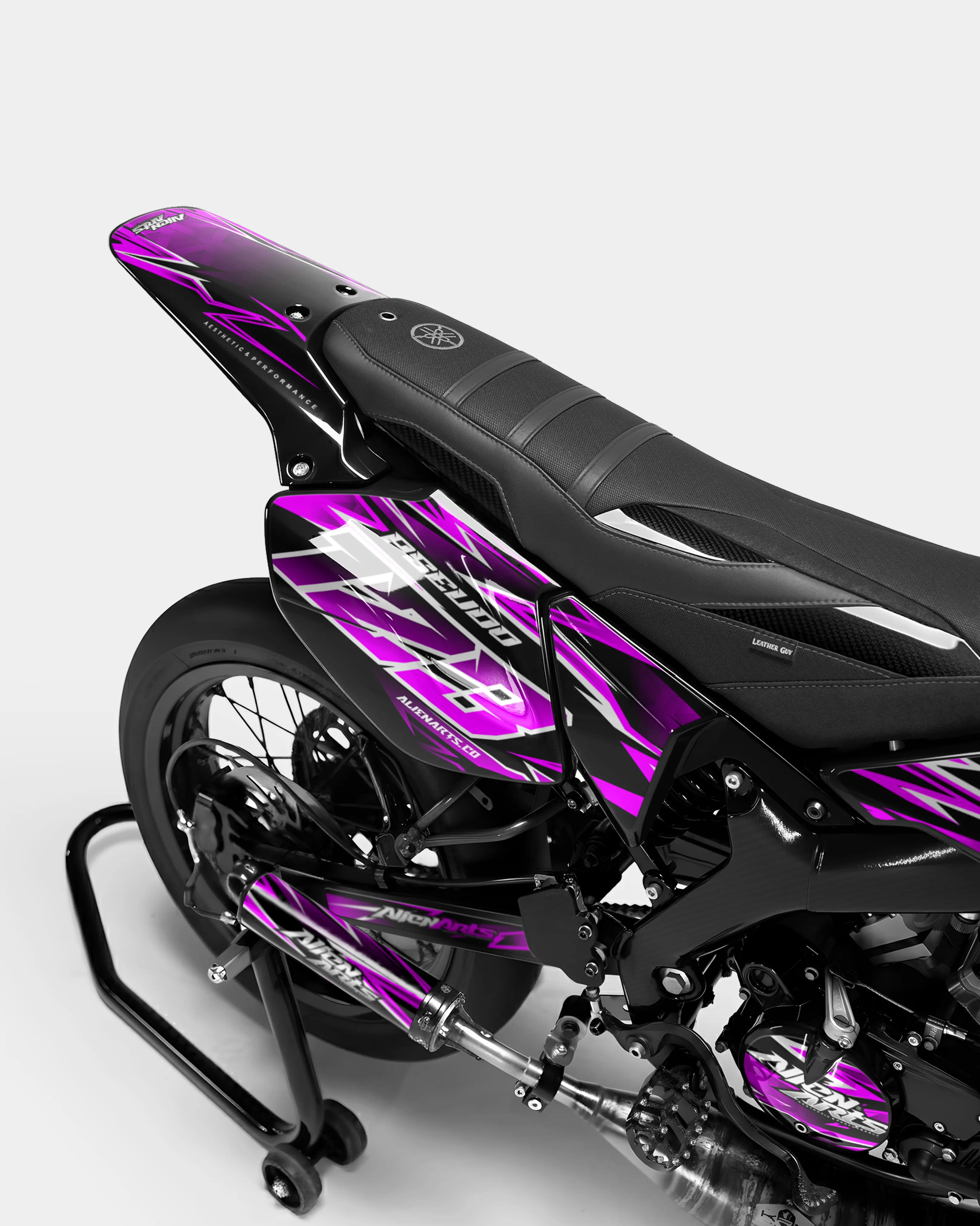 CIEL - Kit deco YAMAHA DT 50cc - Rose - Image 3