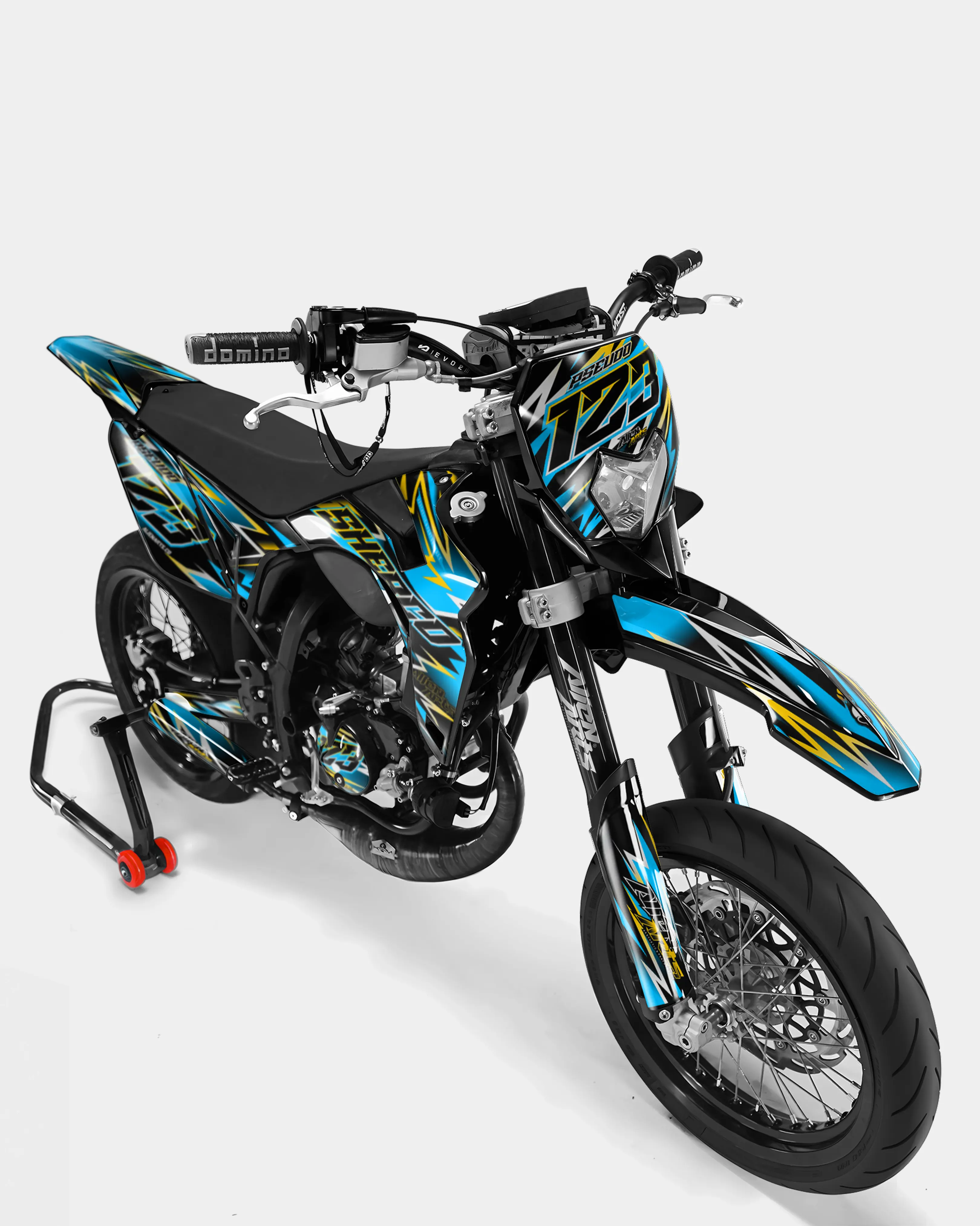 ECLAT - Kit deco SHERCO 50cc - Bleu - Image 2