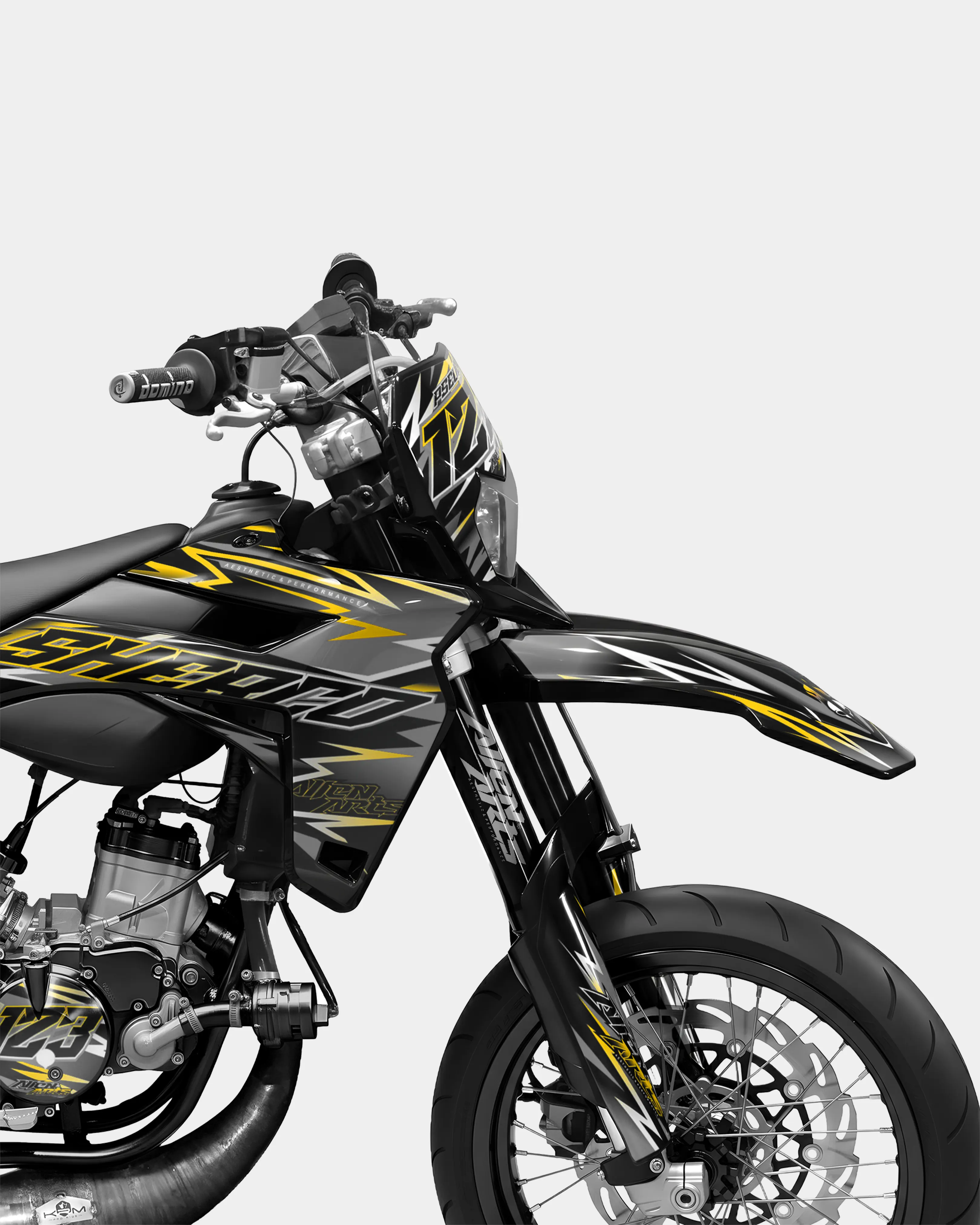 ECLAT - Kit deco SHERCO 50cc - Gris - Image 3