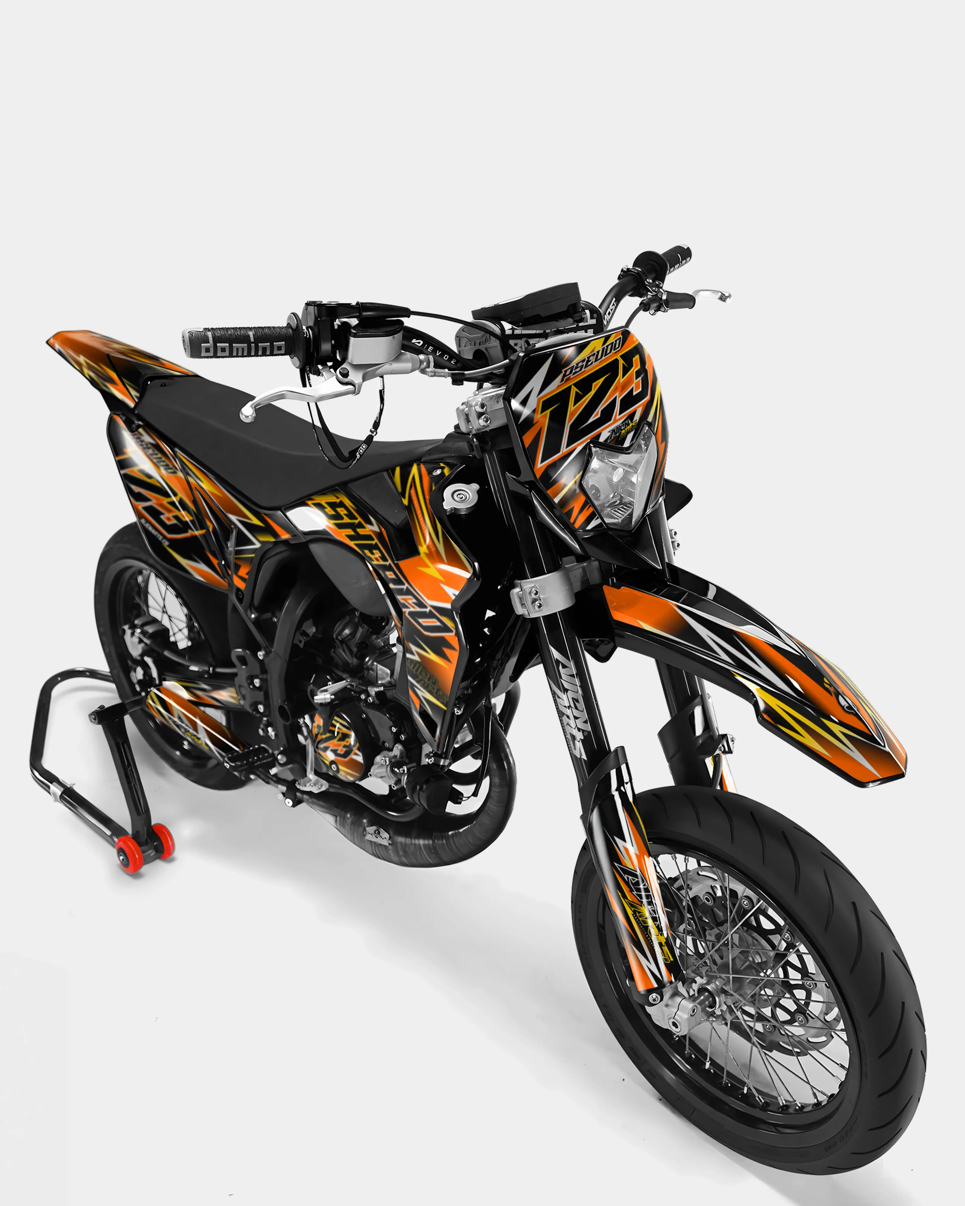 ECLAT - Kit deco SHERCO 50cc - Orange - Image 2