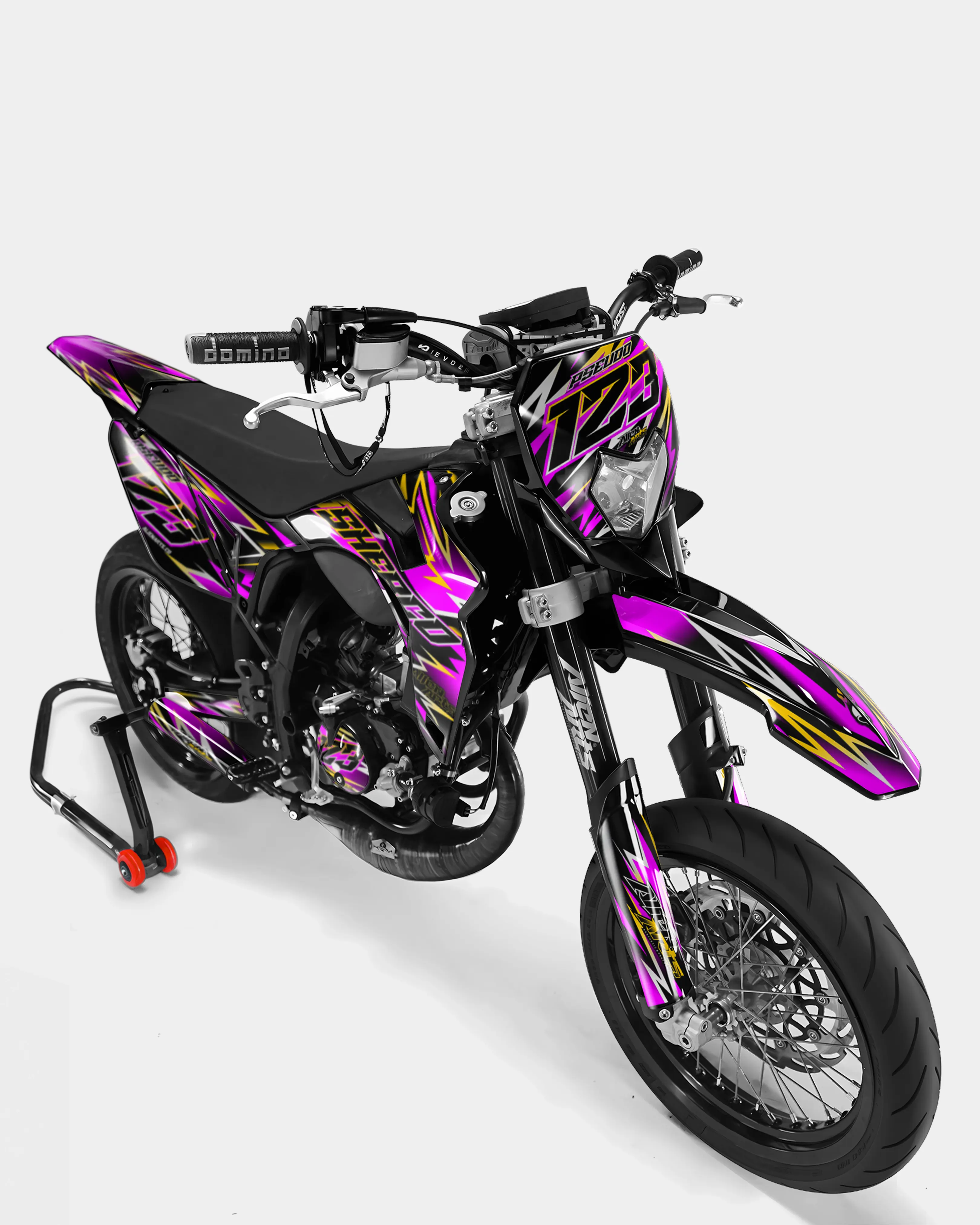 ECLAT - Kit deco SHERCO 50cc - Rose - Image 2