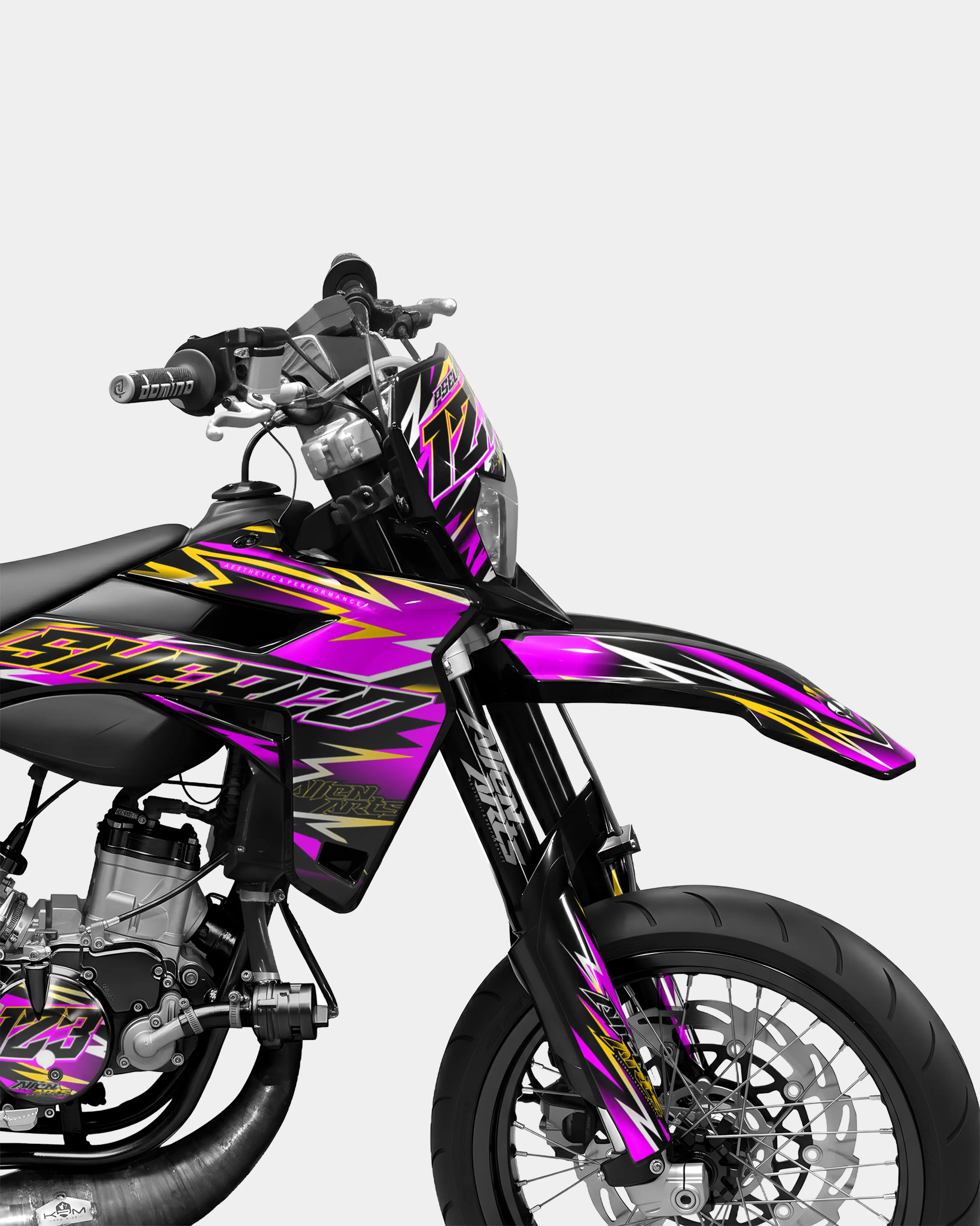 ECLAT - Kit deco SHERCO 50cc - Rose - Image 3