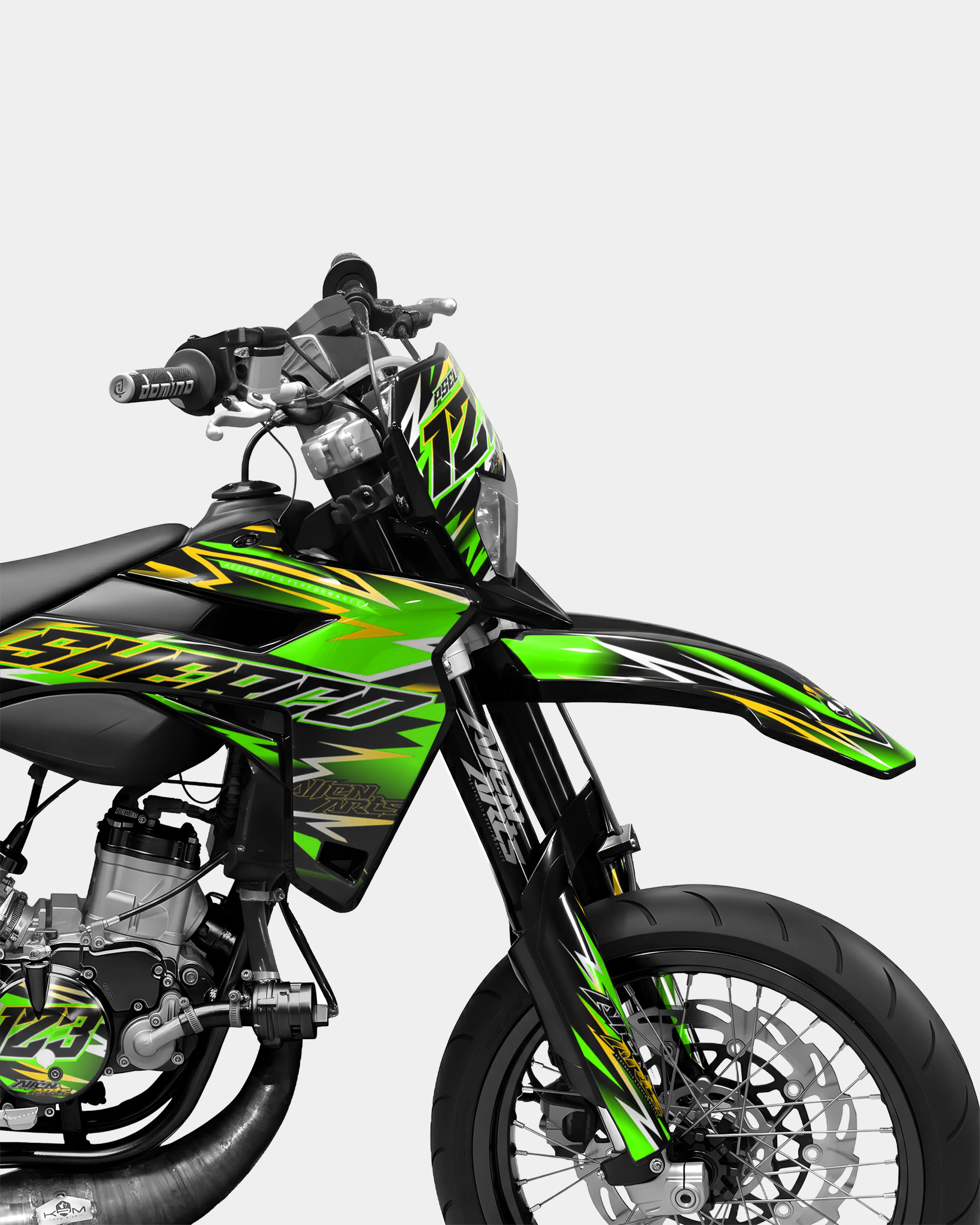 ECLAT - Kit deco SHERCO 50cc - Vert - Image 2