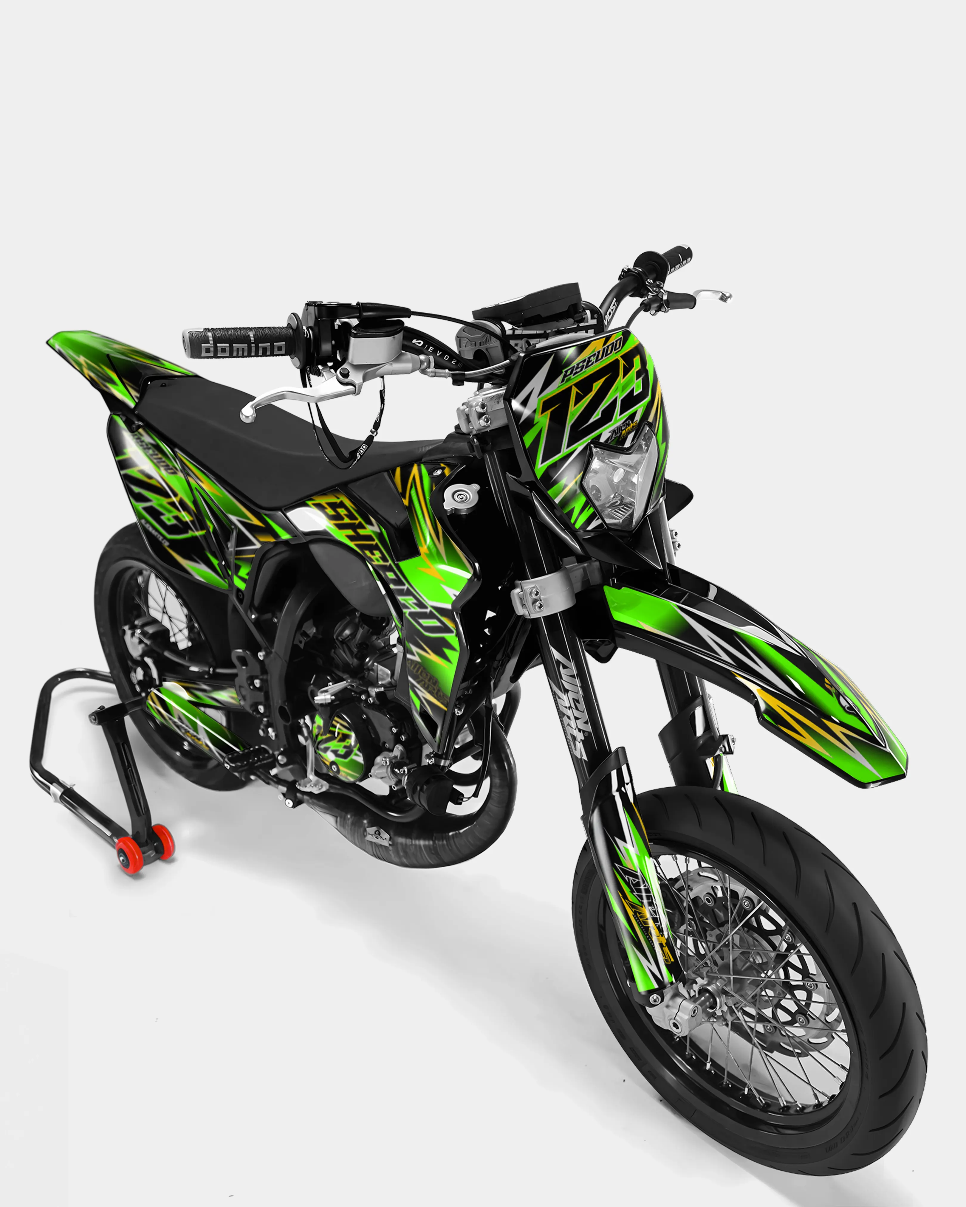 ECLAT - Kit deco SHERCO 50cc - Vert - Image 4