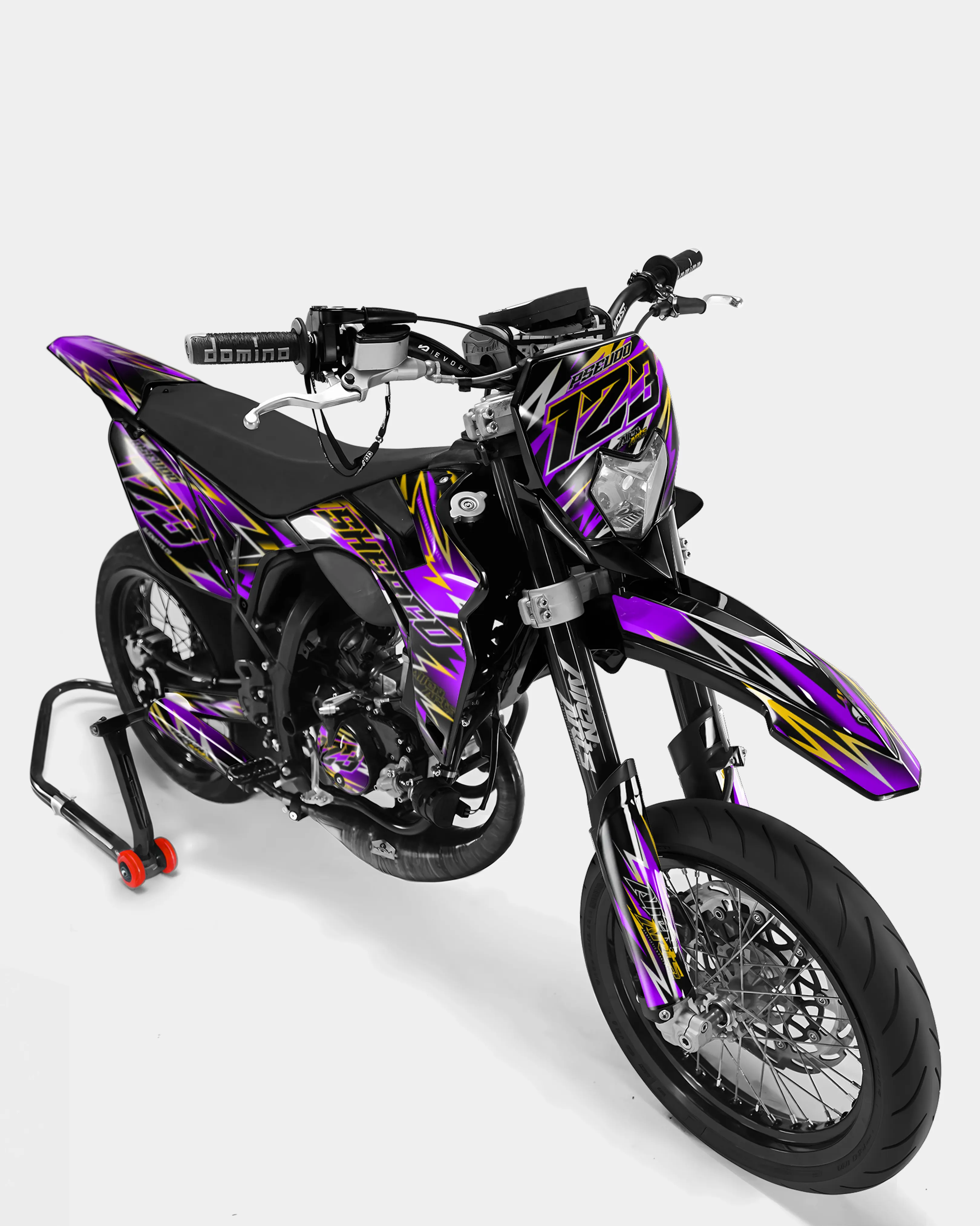 ECLAT - Kit deco SHERCO 50cc - Violet - Image 2