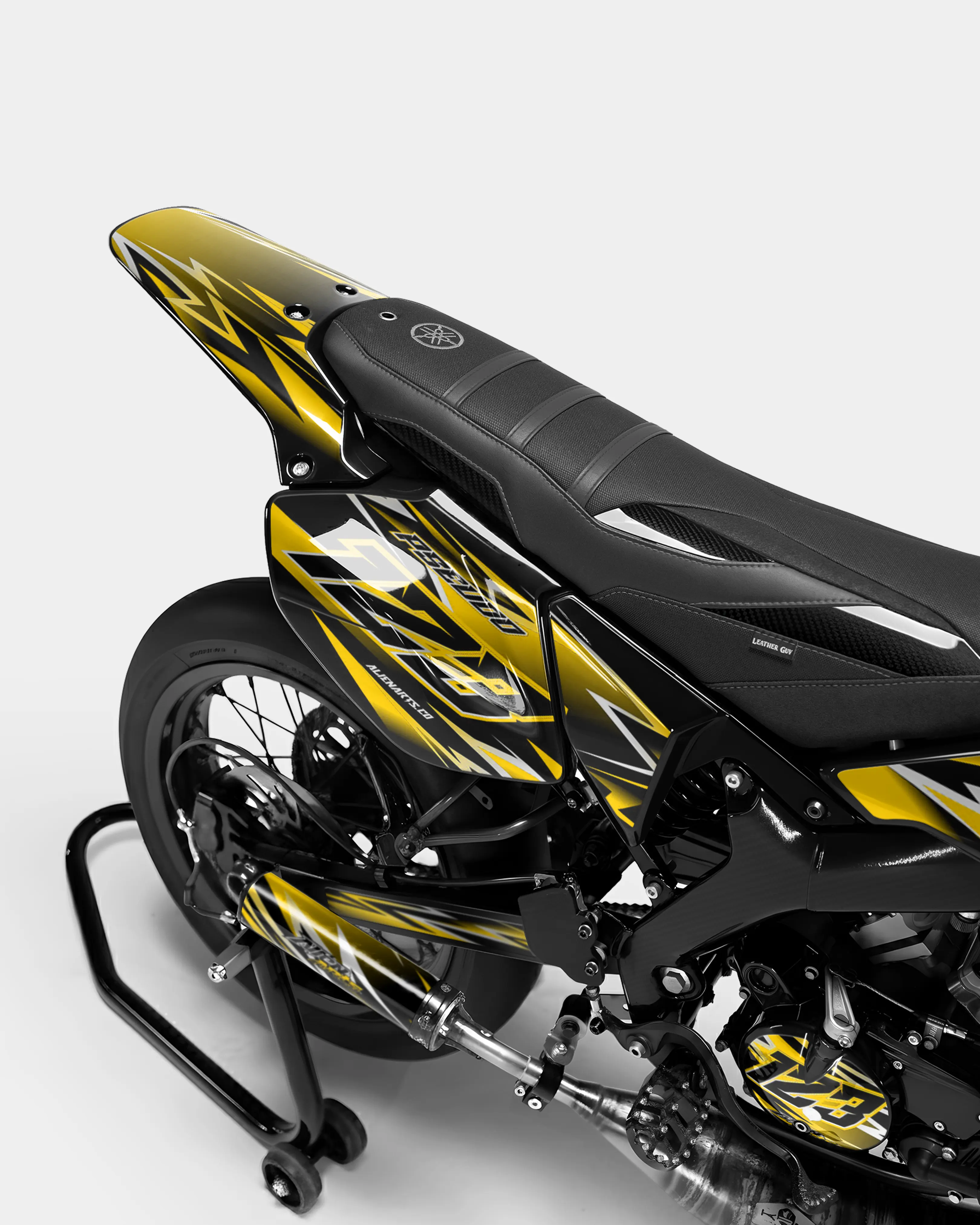 ECLAT - Kit deco YAMAHA DT 50cc - Jaune foncé - Image 3
