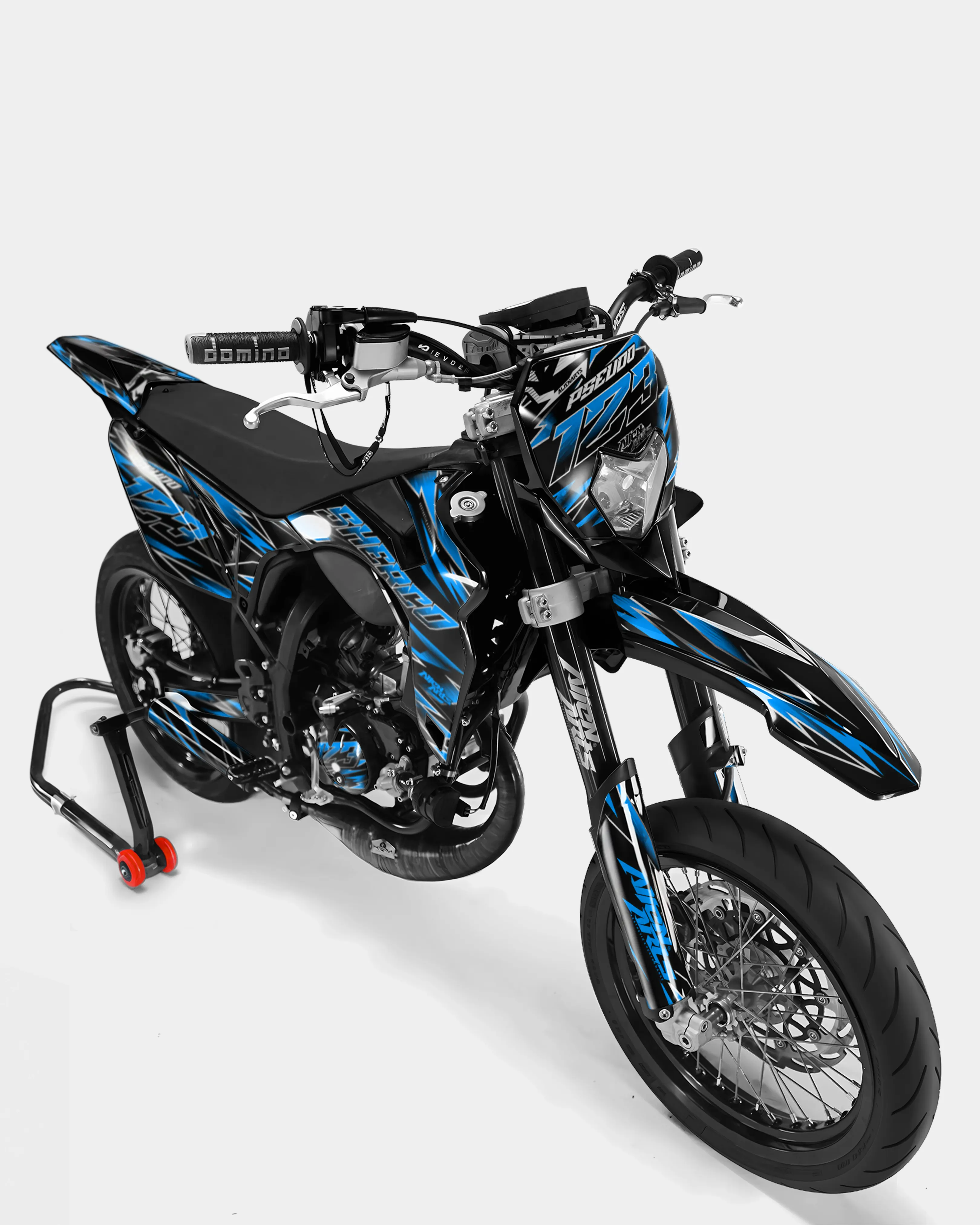 ELARA - Kit deco SHERCO 50cc - Bleu - Image 2