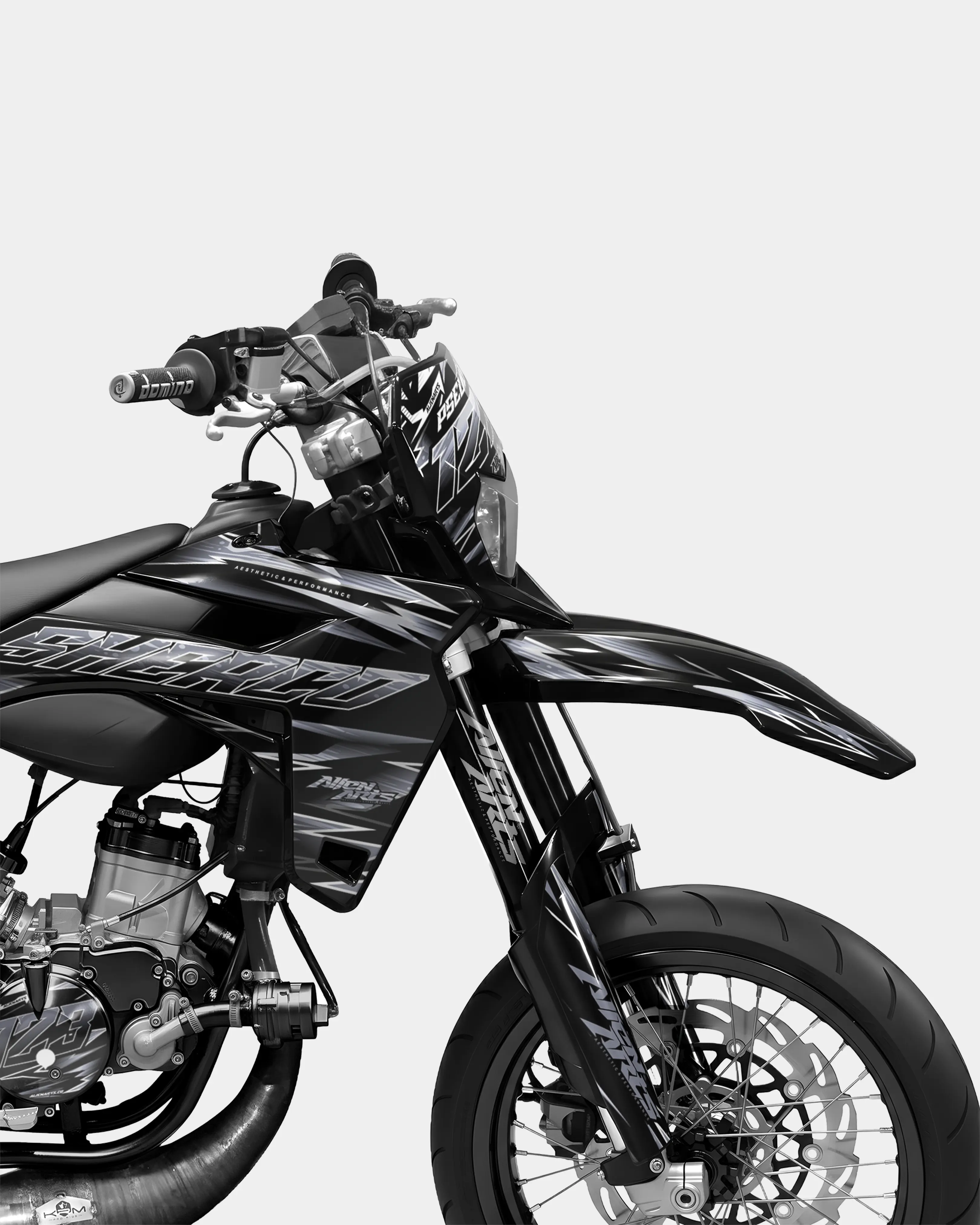 ELARA - Kit deco SHERCO 50cc - Gris - Image 3