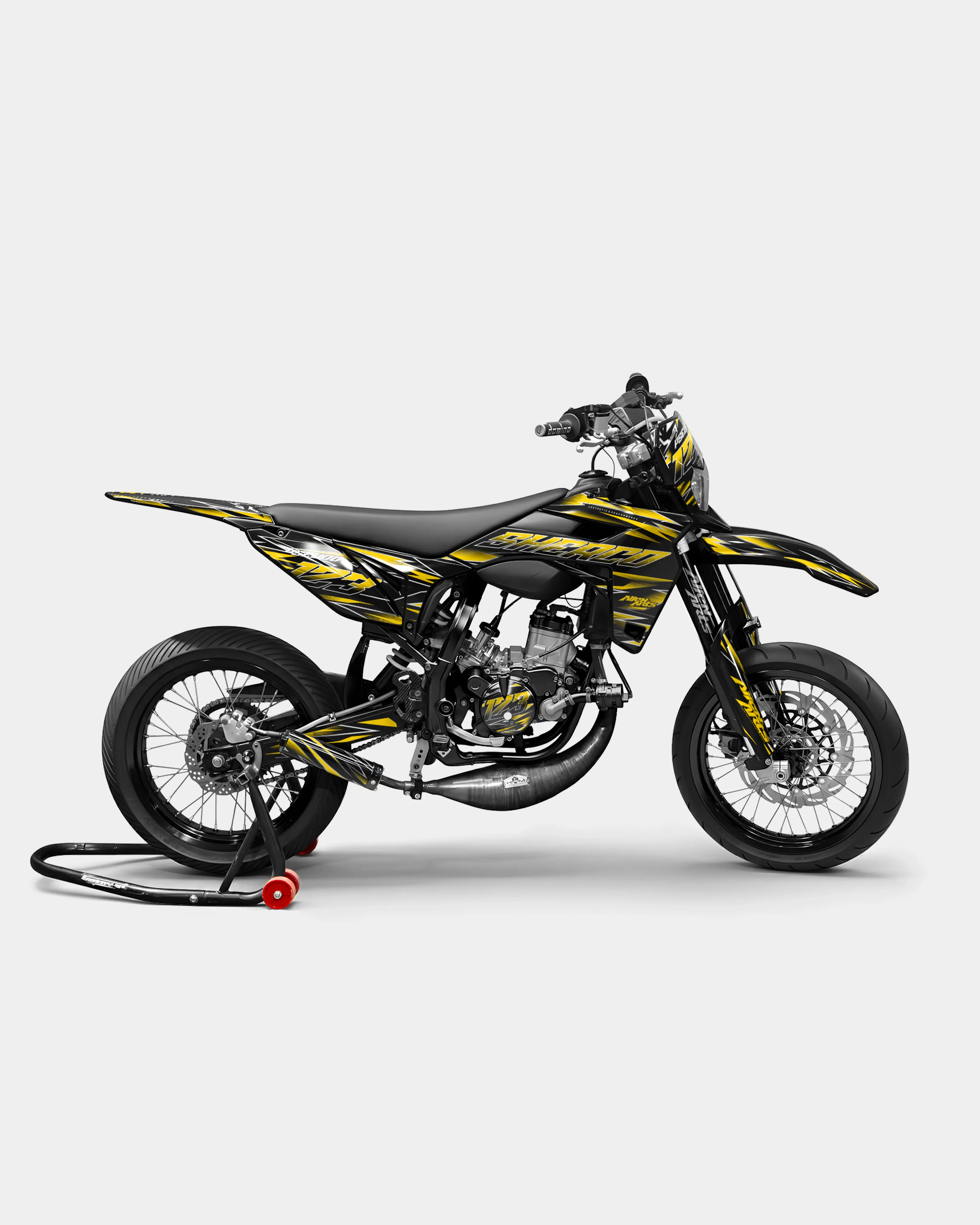 ELARA - Kit deco SHERCO 50cc - Jaune foncé