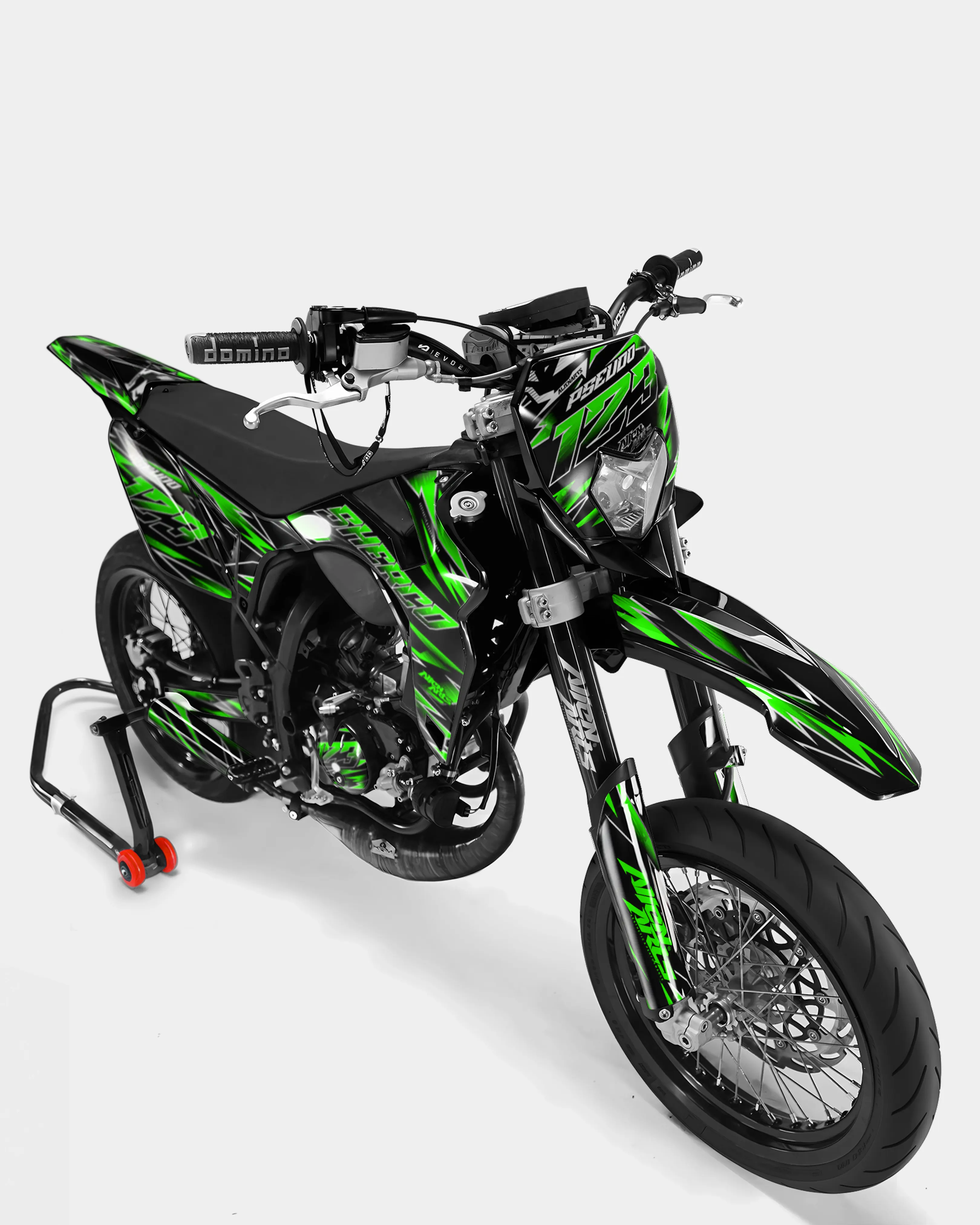 ELARA - Kit deco SHERCO 50cc - Vert - Image 2