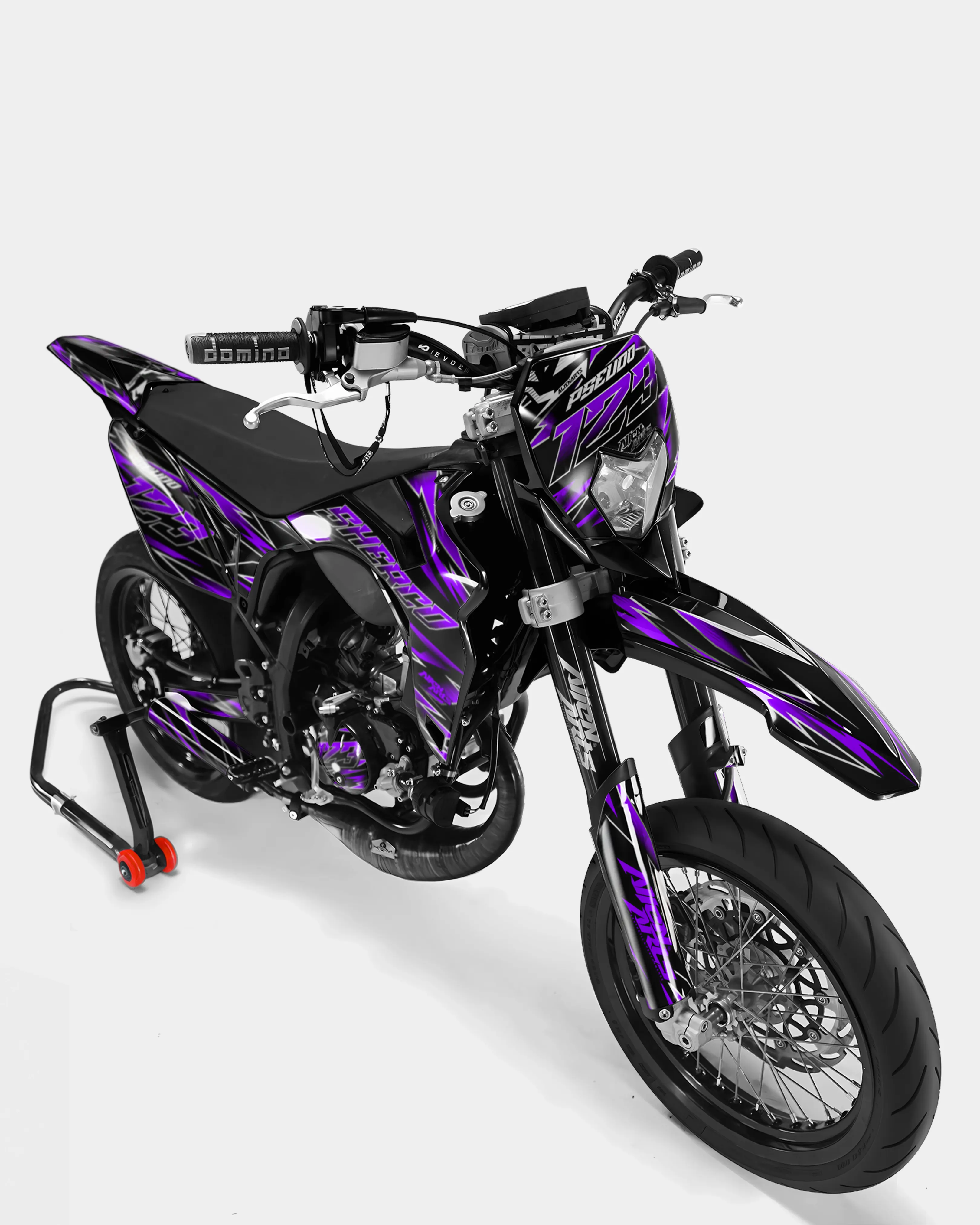 ELARA - Kit deco SHERCO 50cc - Violet - Image 2