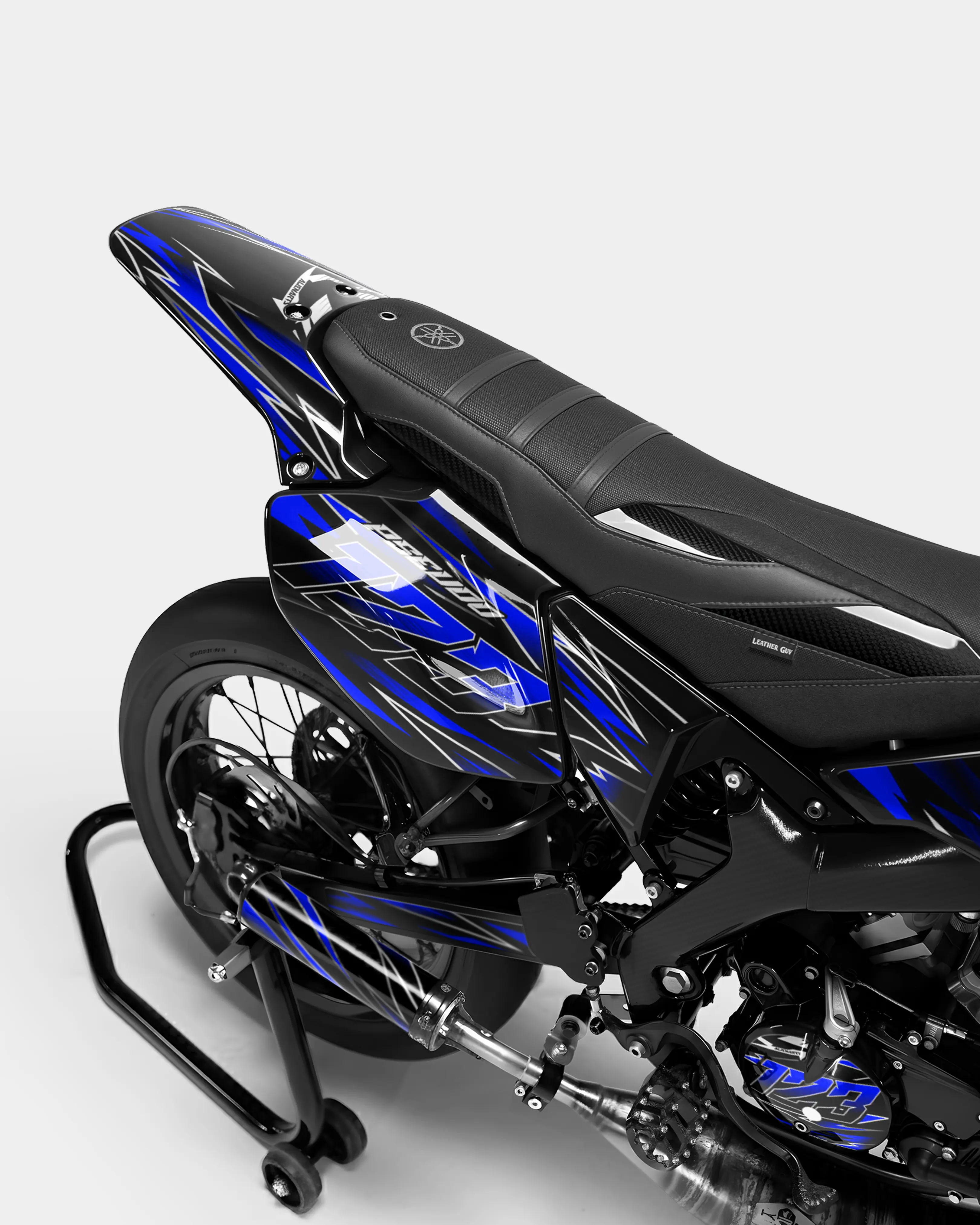ELARA - Kit deco YAMAHA DT 50cc - Bleu foncé - Image 3