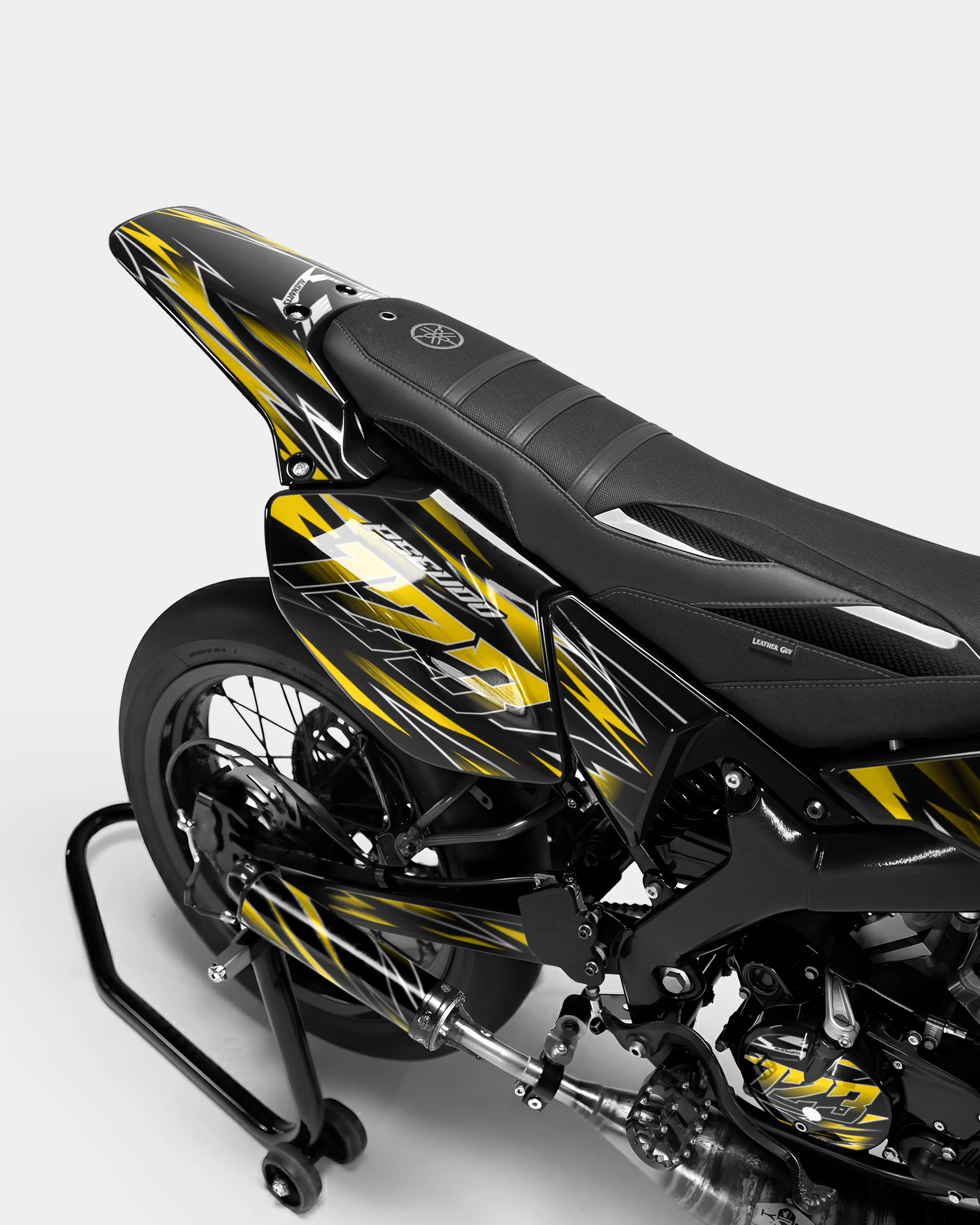 ELARA - Kit deco YAMAHA DT 50cc - Jaune foncé - Image 3