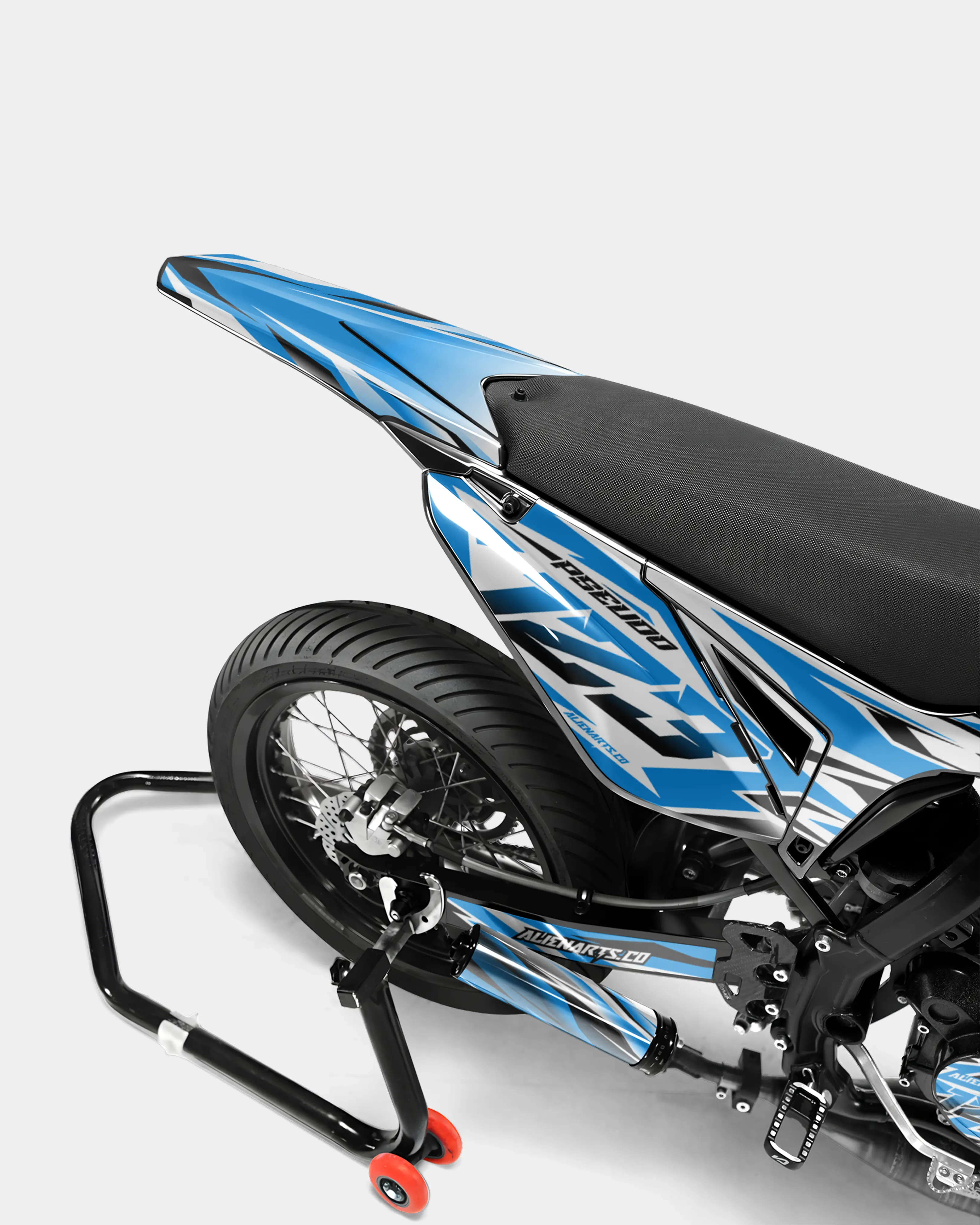 FABLE - Kit deco SHERCO 50cc - Bleu - Image 4