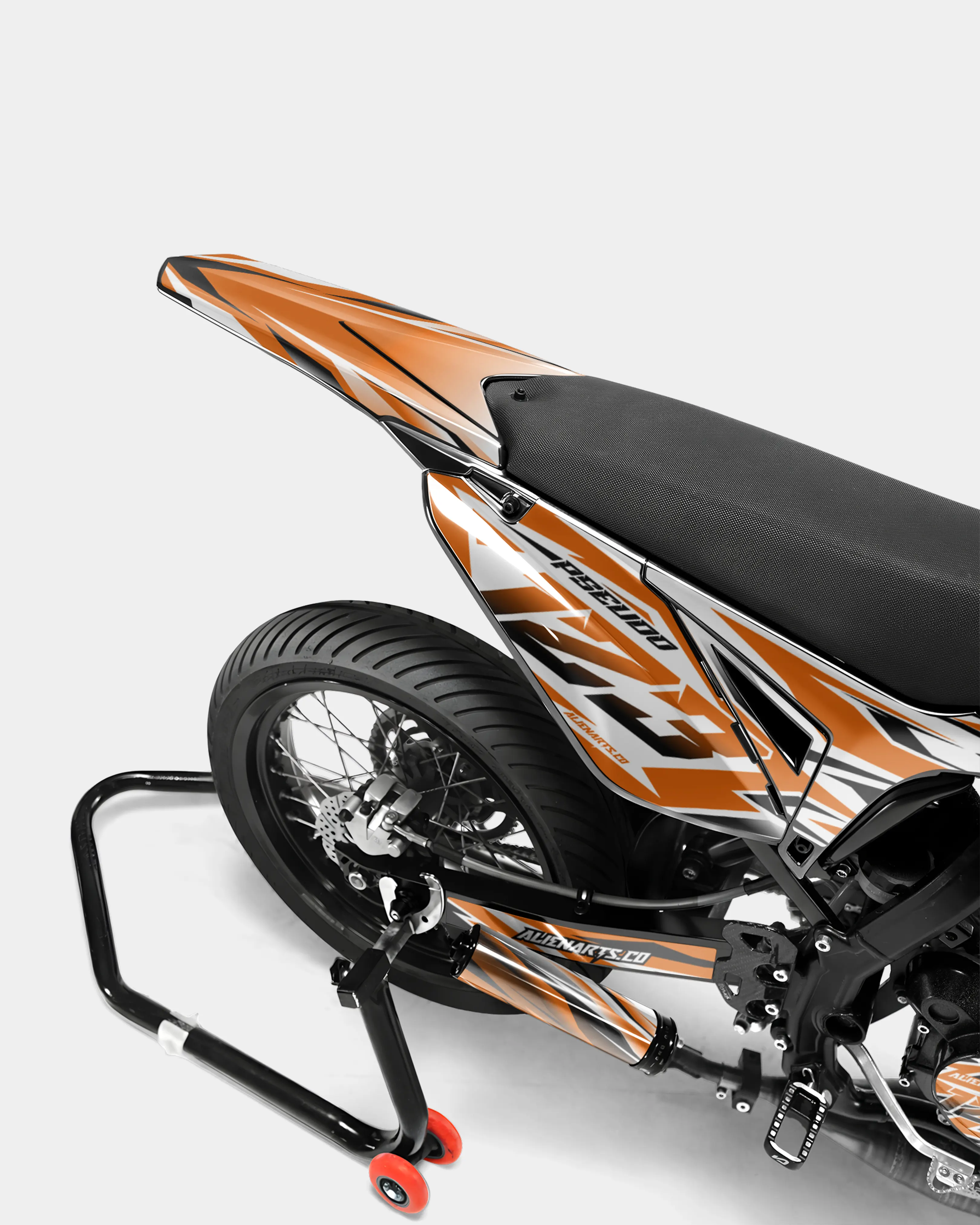 FABLE - Kit deco SHERCO 50cc - Orange - Image 4