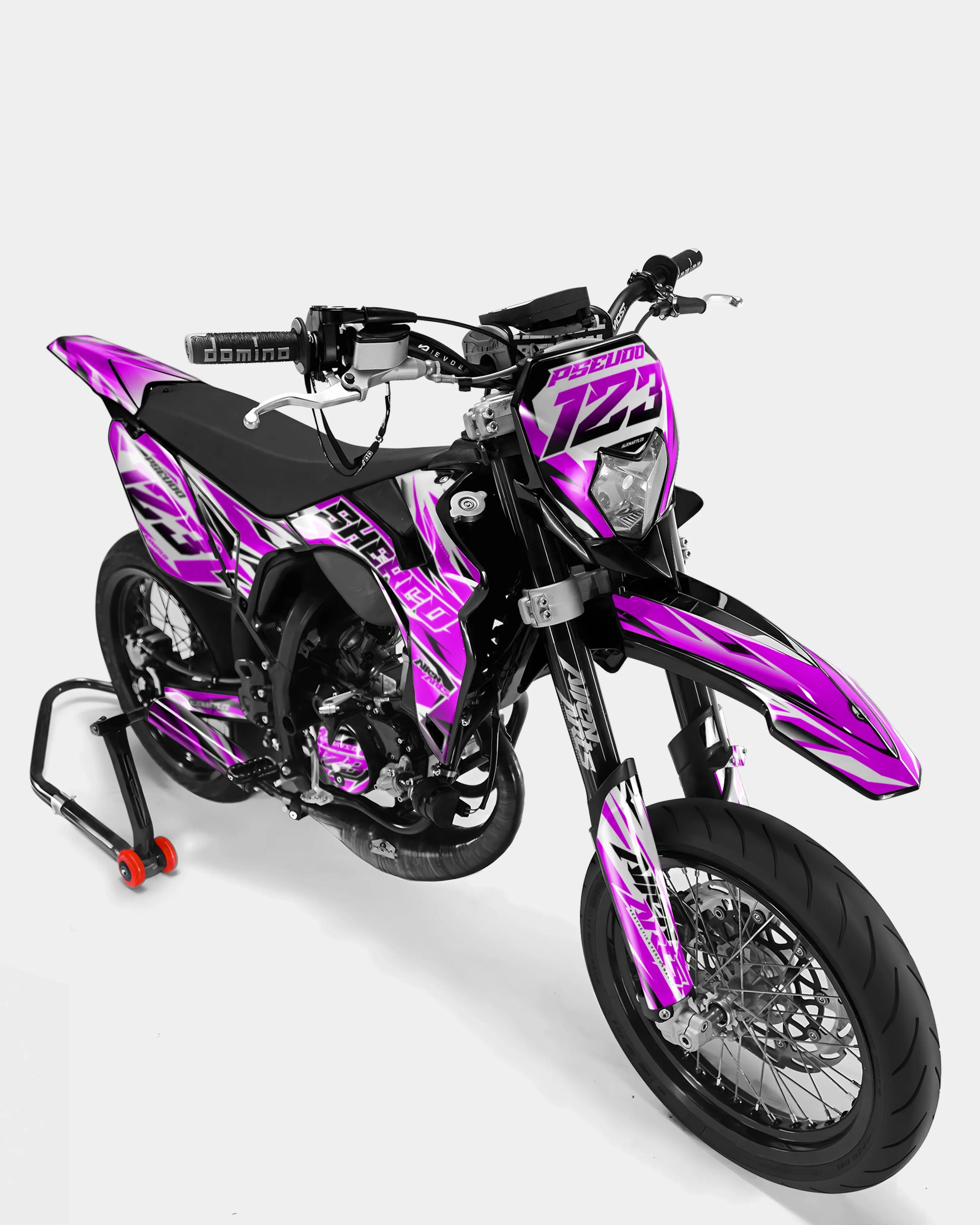 FABLE - Kit deco SHERCO 50cc - Rose - Image 2