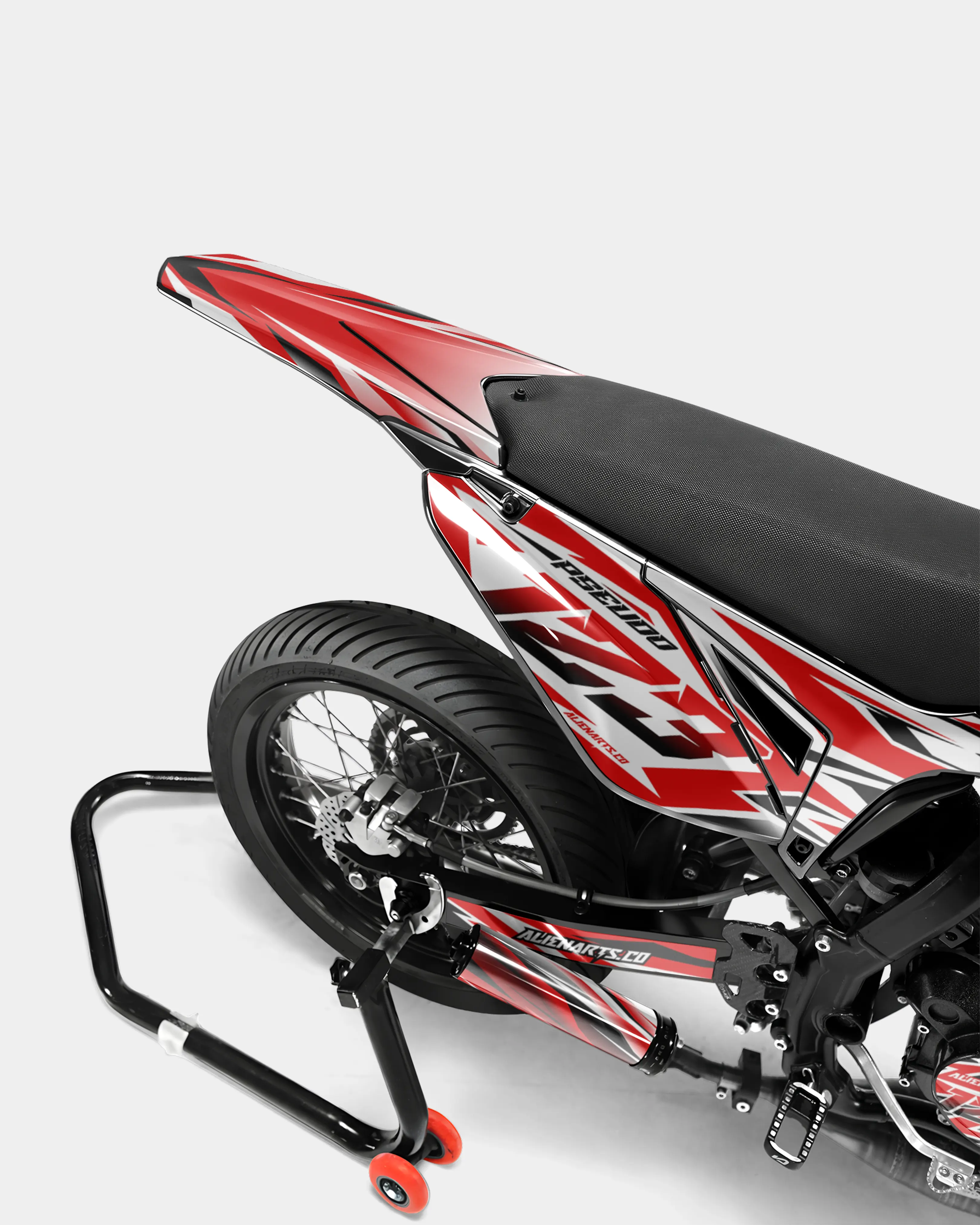 FABLE - Kit deco SHERCO 50cc - Rouge - Image 4