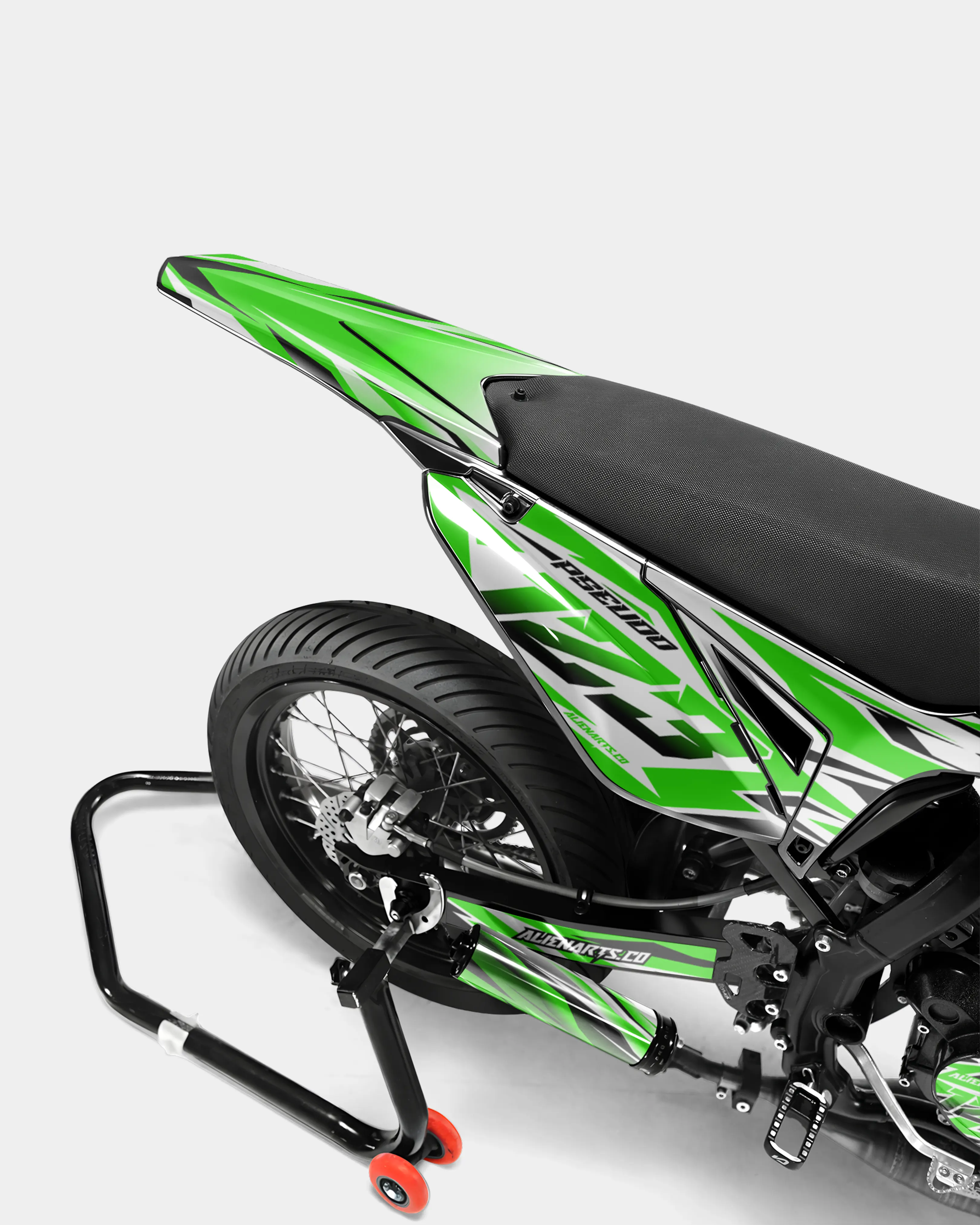 FABLE - Kit deco SHERCO 50cc - Vert - Image 4