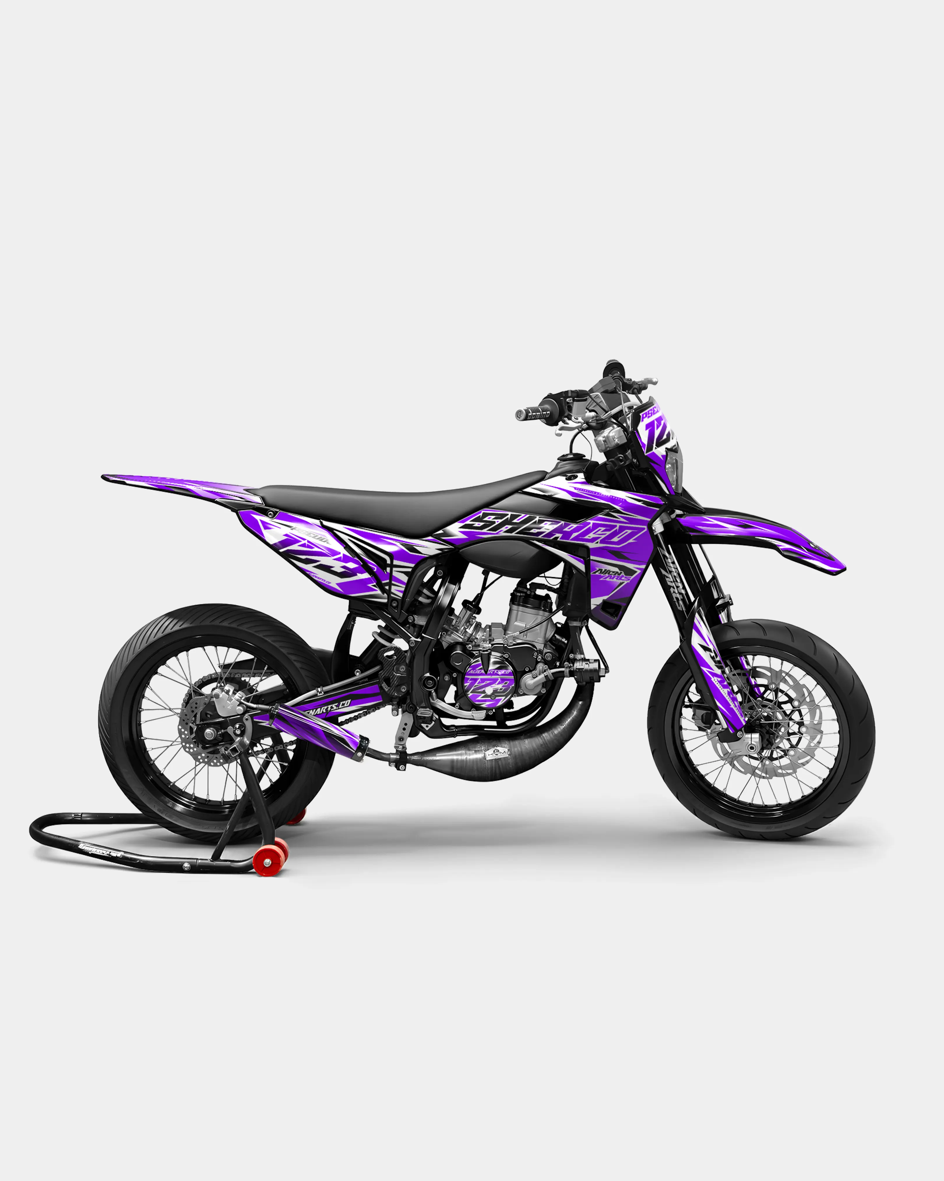 FABLE - Kit deco SHERCO 50cc - Violet