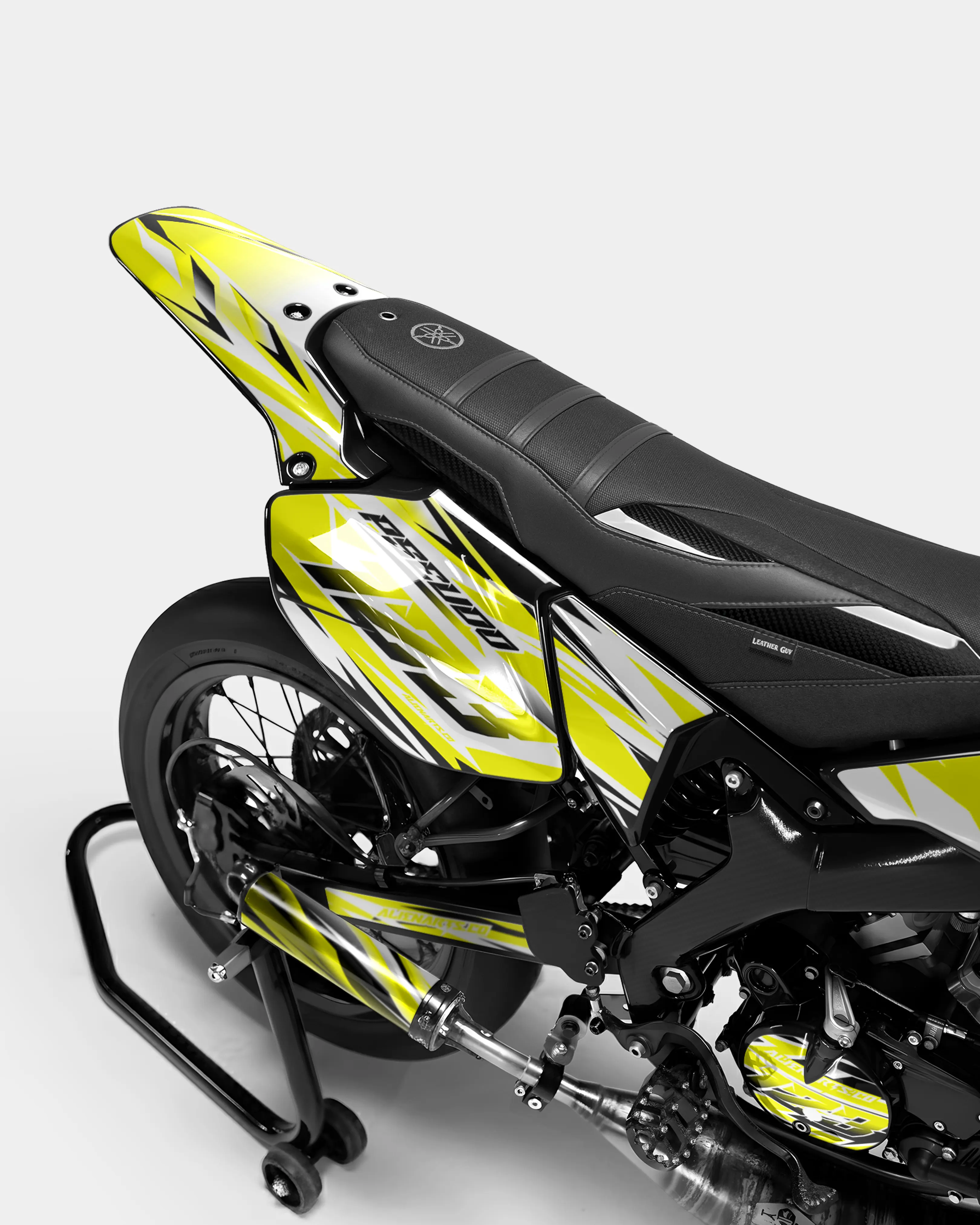 FABLE - Kit deco YAMAHA DT 50cc - Jaune - Image 3