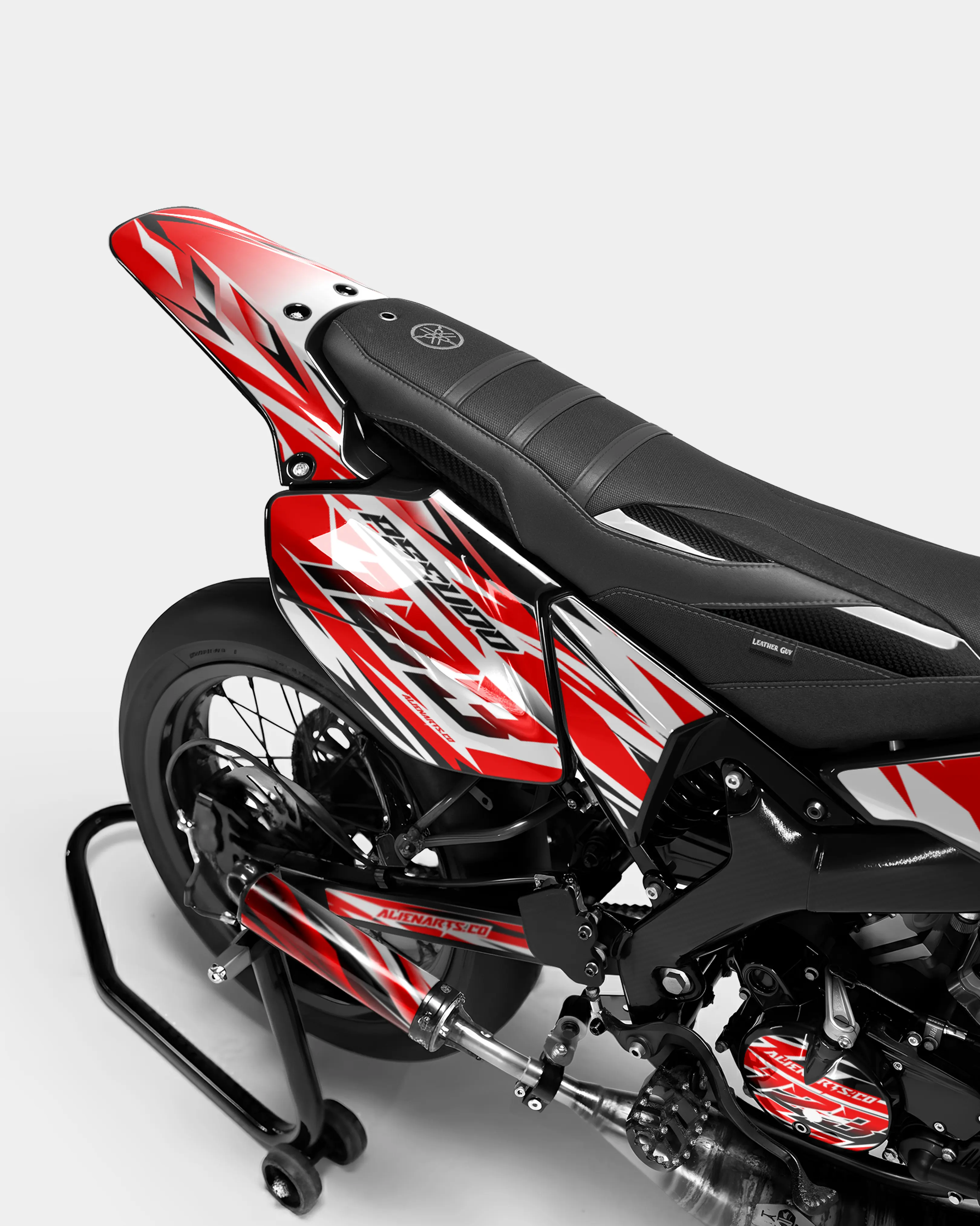 FABLE - Kit deco YAMAHA DT 50cc - Rouge - Image 3