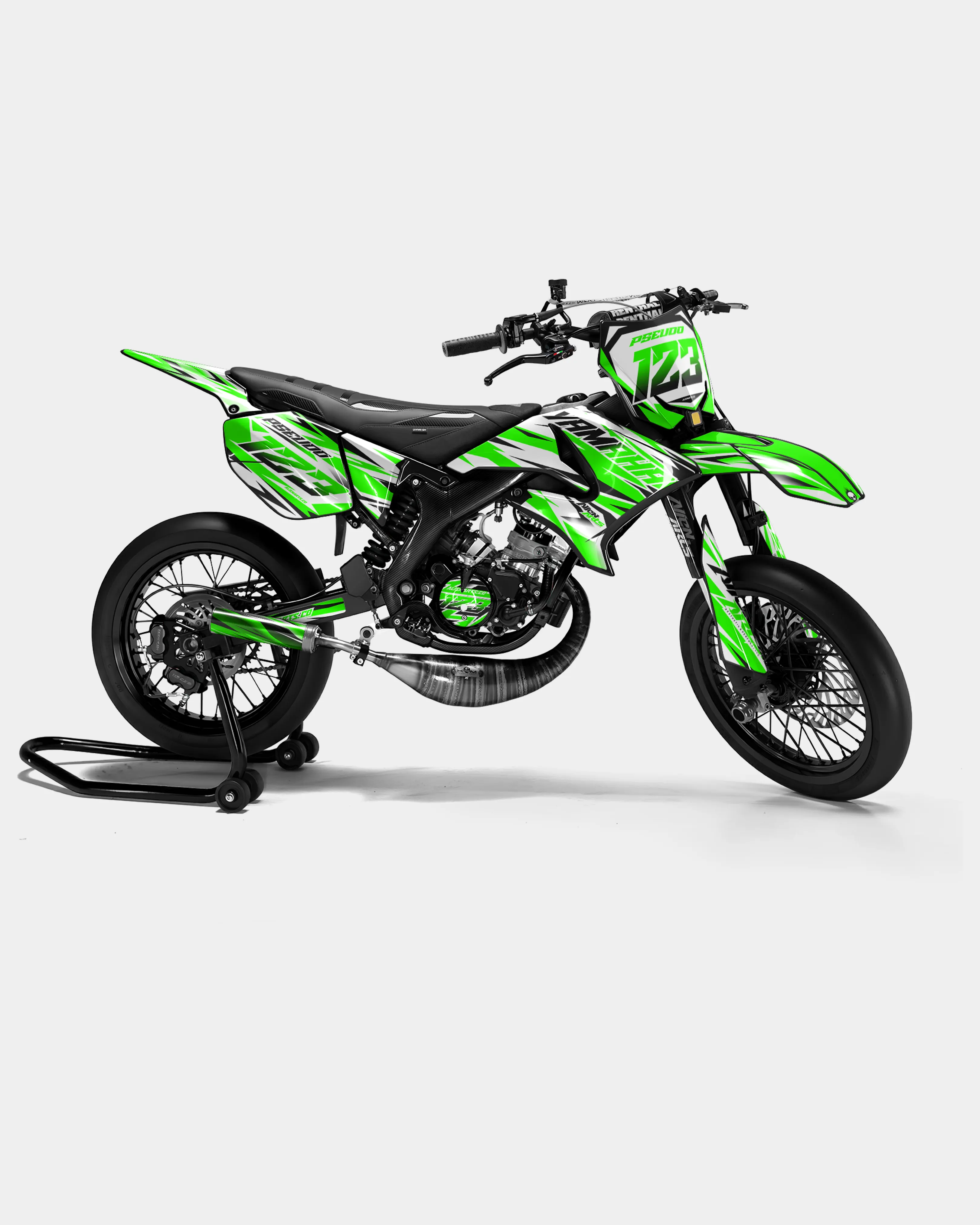 FABLE - Kit deco YAMAHA DT 50cc - Vert