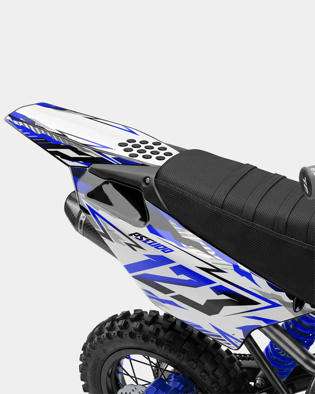 FERAL - Kit Déco Dirt Bike Semi-Personnalisable - Bleu foncé - Image 3
